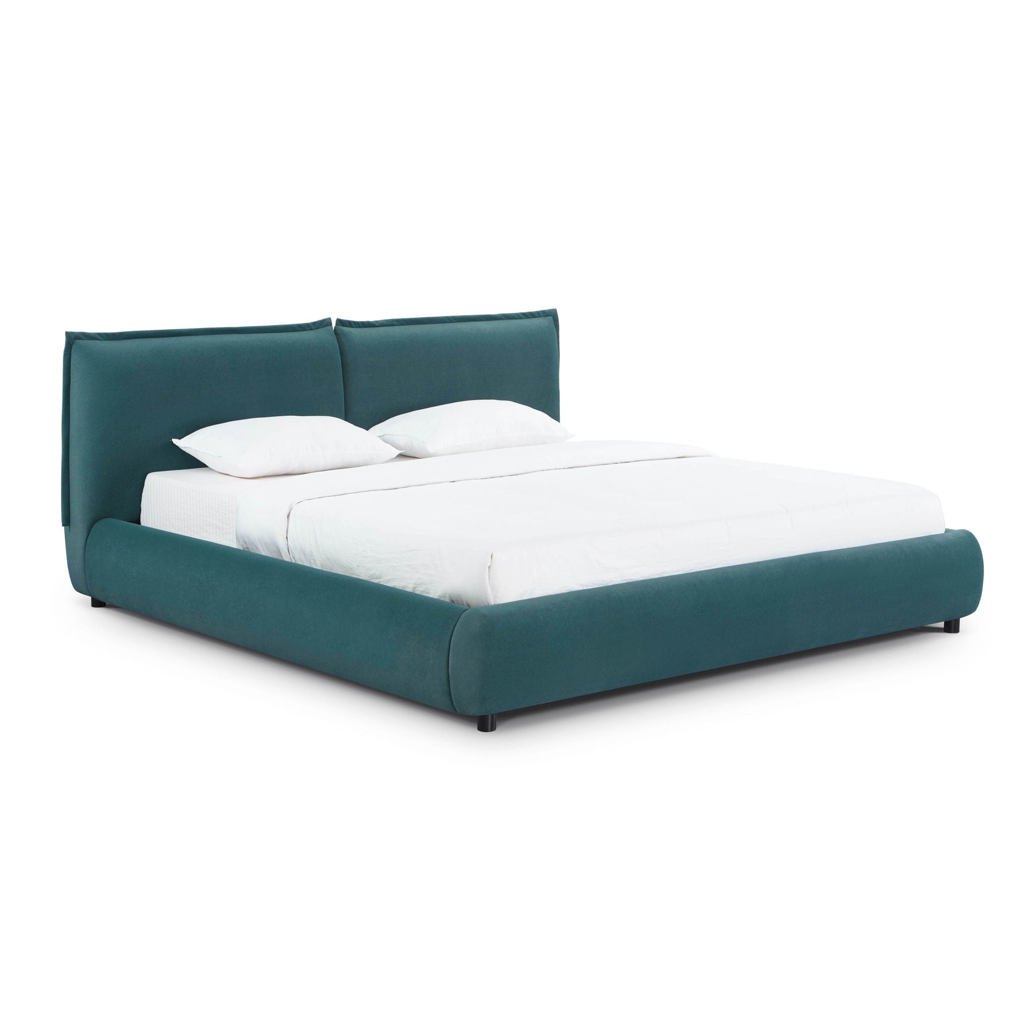 Mel - Faux Mohair Bed - Best Buy Furniture