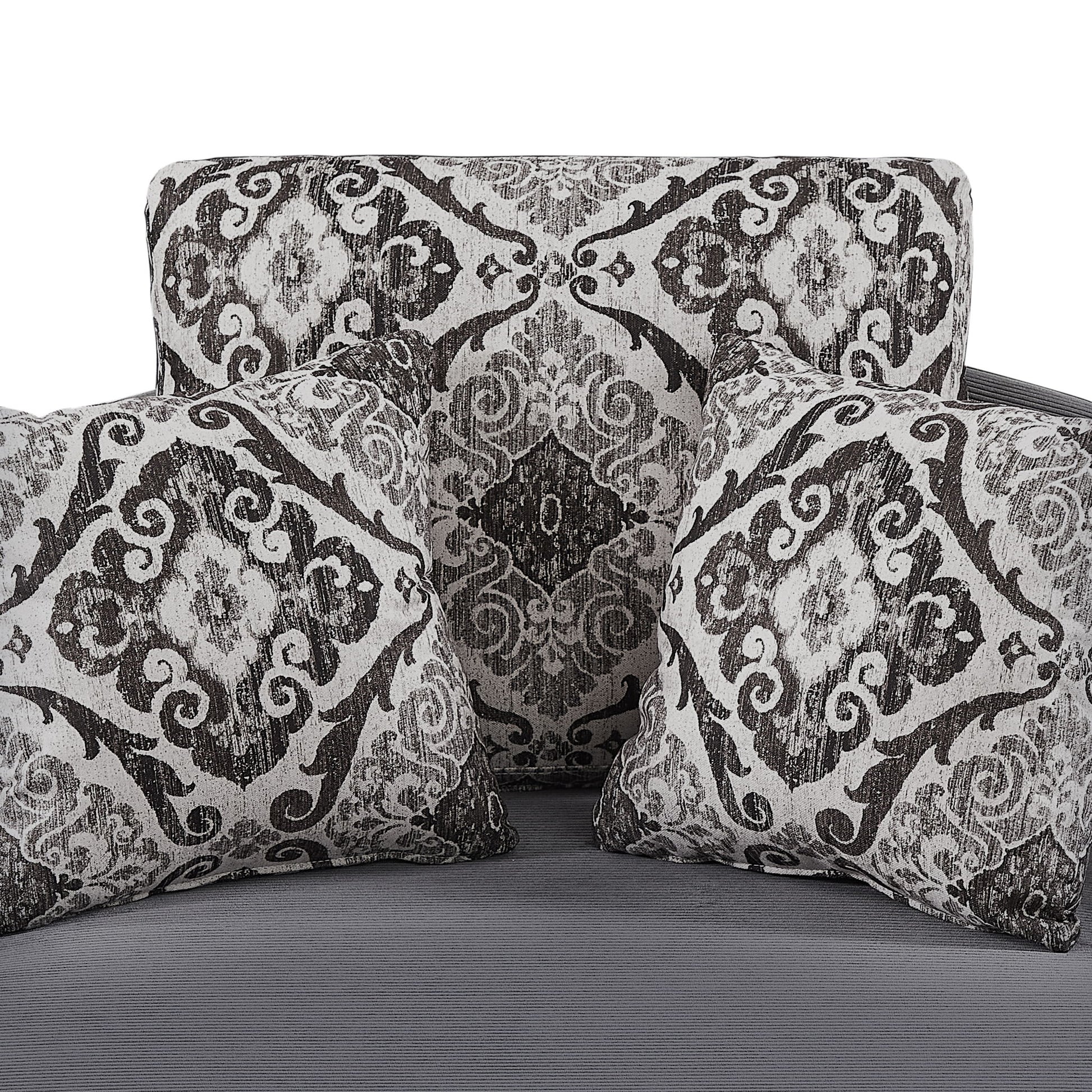 Swivel Accent Barrel Chair With 5 Movable Pillow 360 Degree Swivel Round Sofa Chair For Living Room, Bedroom, Hotel - Best Buy Furniture