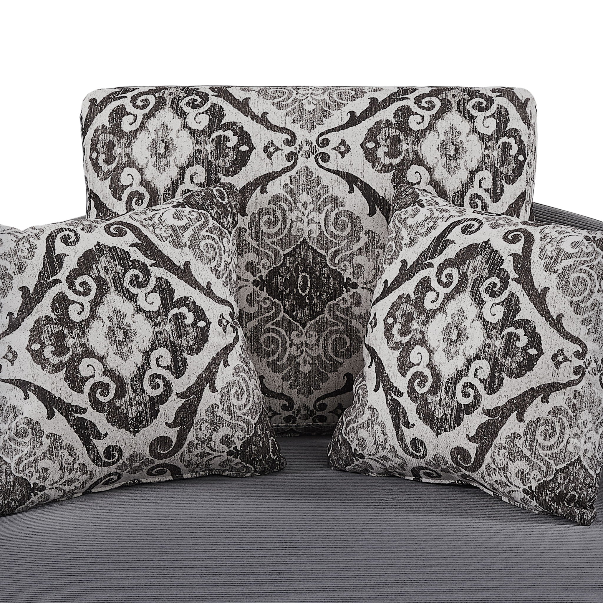 Swivel Accent Barrel Chair With 5 Movable Pillow 360 Degree Swivel Round Sofa Chair For Living Room, Bedroom, Hotel - Best Buy Furniture