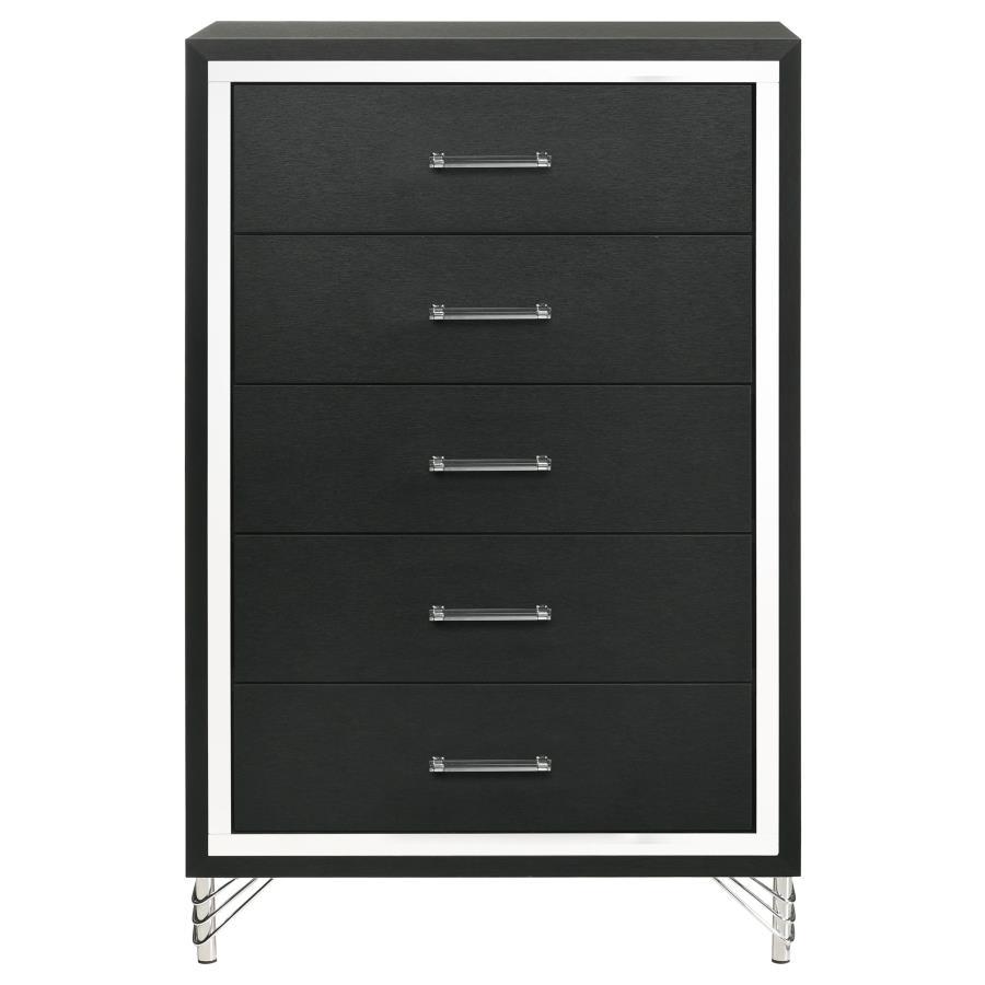 Lucia - 5-Drawer Bedroom Chest - Best Buy Furniture