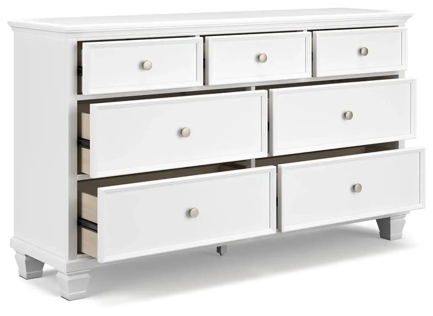 Fortman - Dresser - White - Best Buy Furniture