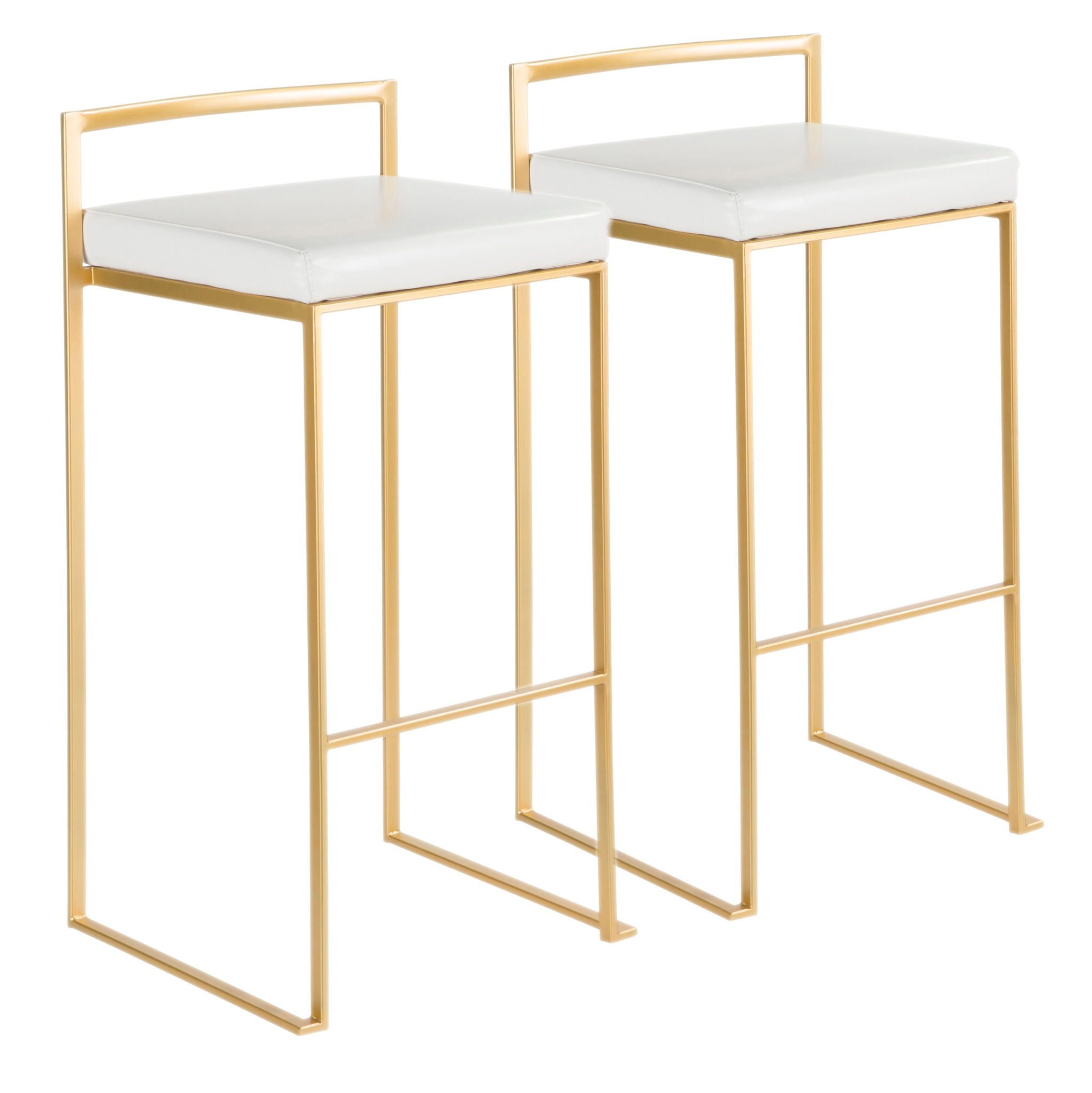 Fuji - Contemporary / Glam & Quality Construction Barstool - Best Buy Furniture
