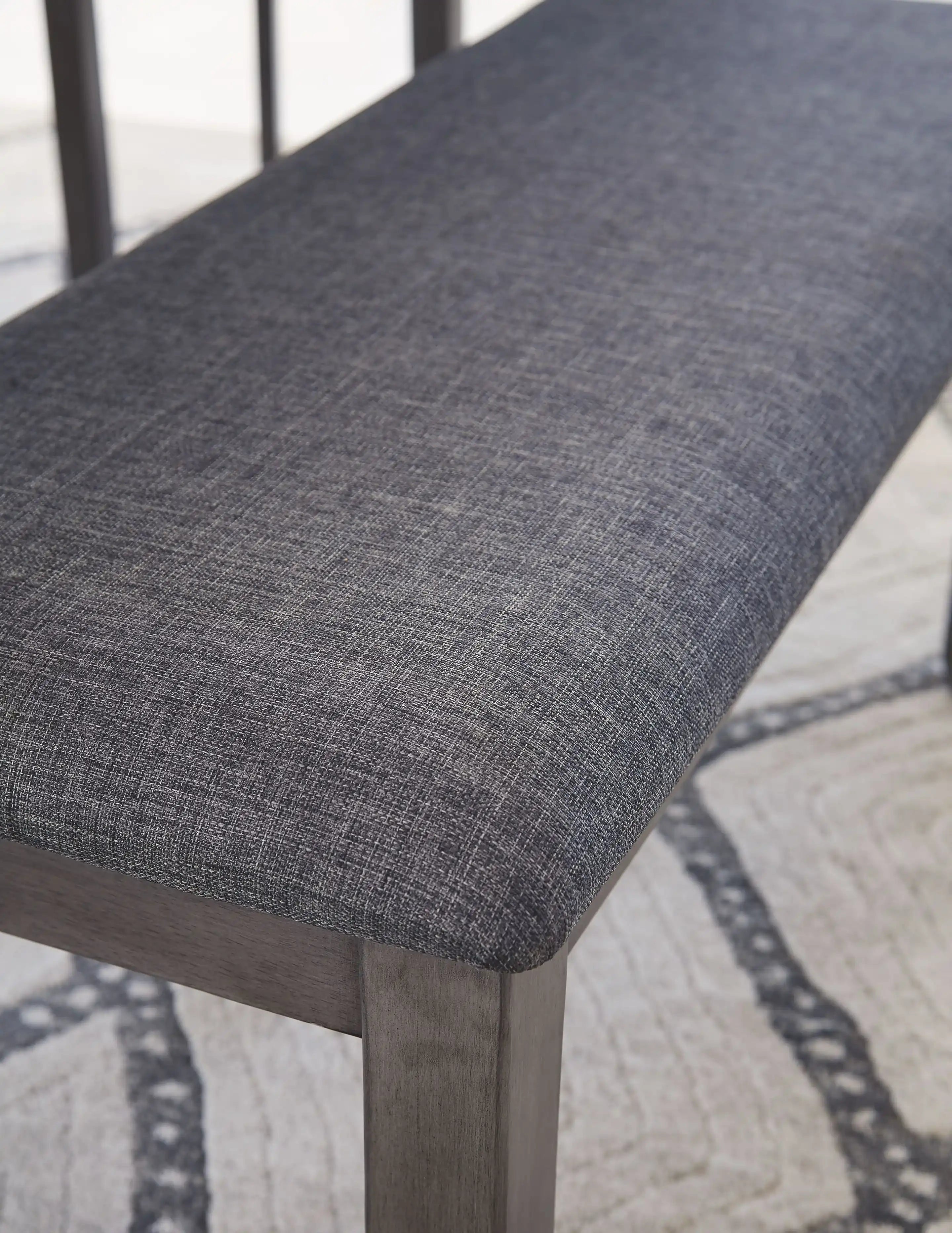 Bridson - RECT DRM Table Set (Set of 6) - Gray - Best Buy Furniture