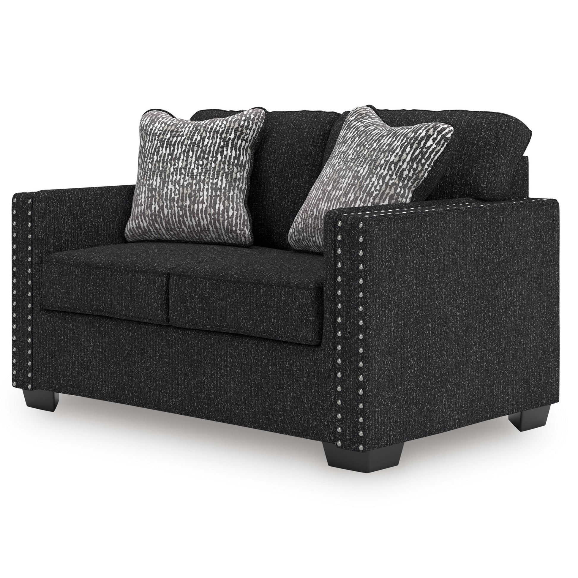 Jasmine Peaks - Loveseat - Coal - Best Buy Furniture