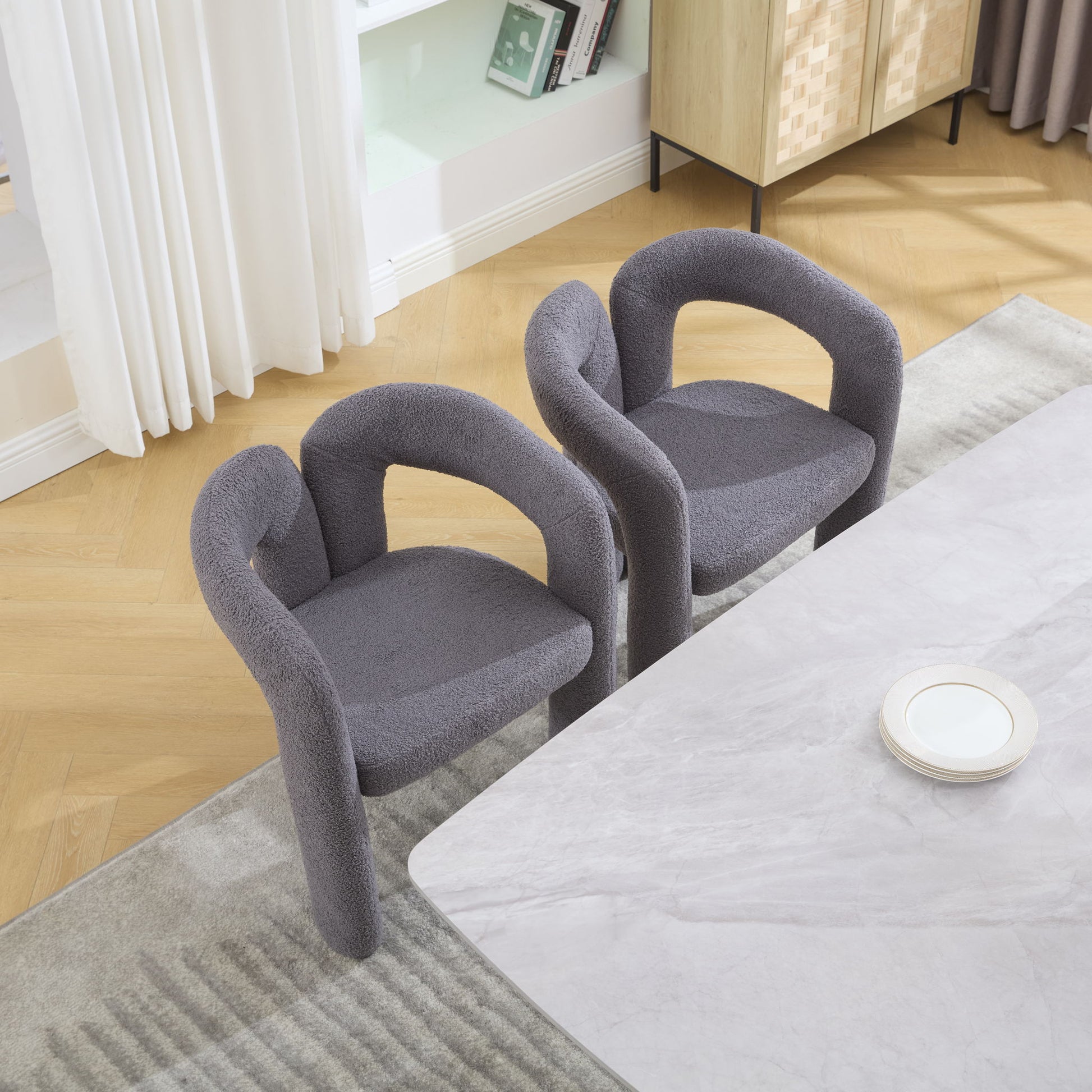 Coolmore Contemporary Designed Accent / Dining Chair With Armrests - Best Buy Furniture