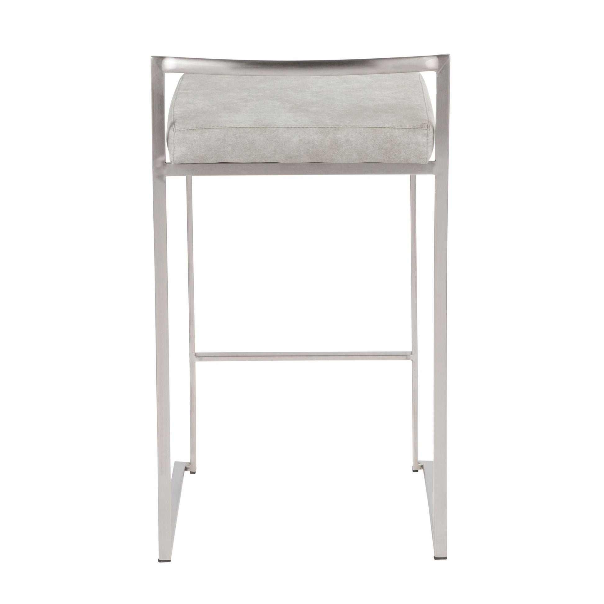 Fuji - Contemporary Elegant Stackable Counter Stool Set - Best Buy Furniture