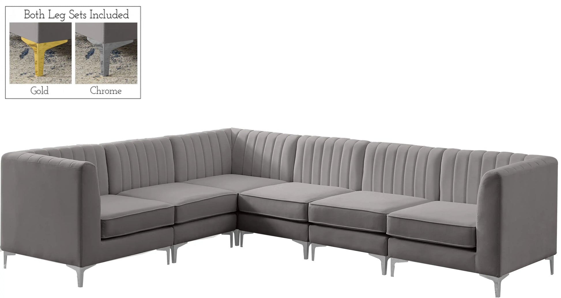 Alina - 6 Piece Sectional - Best Buy Furniture