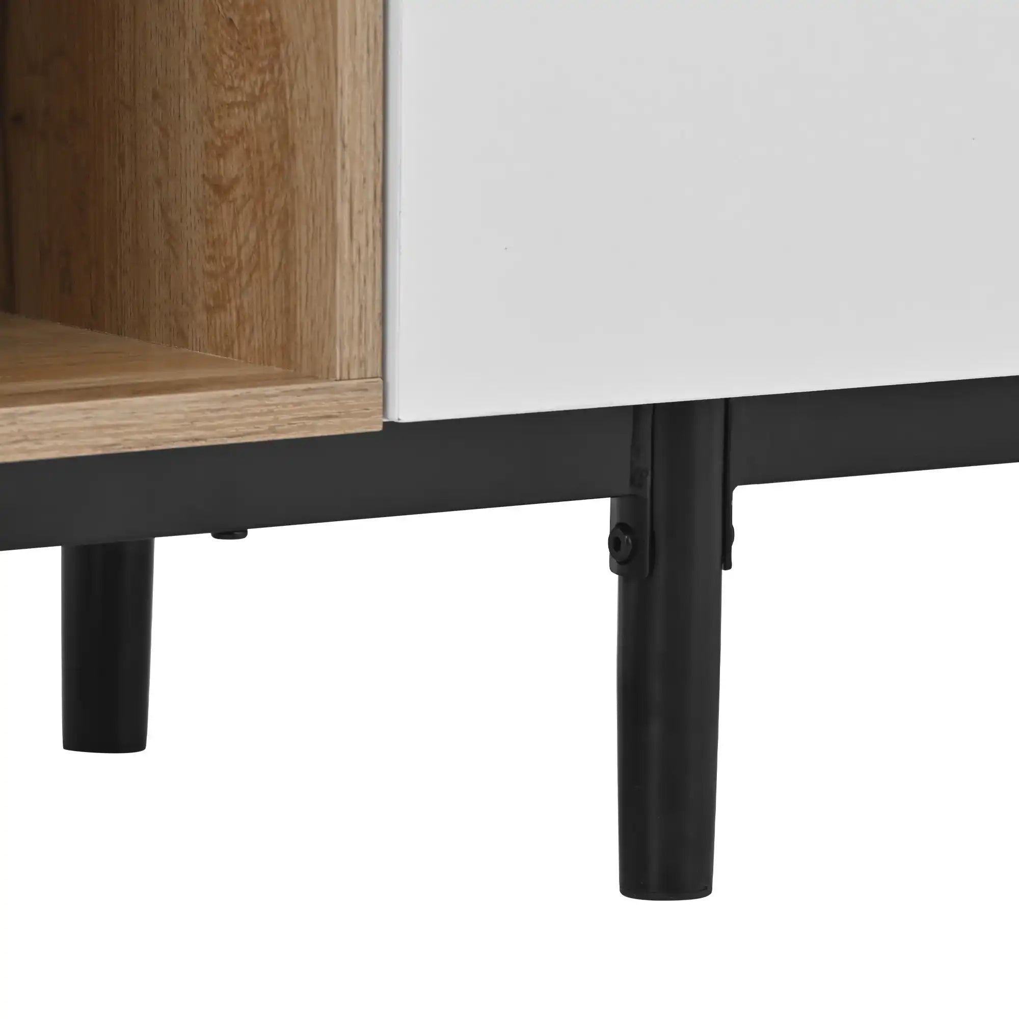 Modern TV Stand 70''with 3 Doors, Media Console Table, Entertainment Center with Large Storage Cabinet - Best Buy Furniture