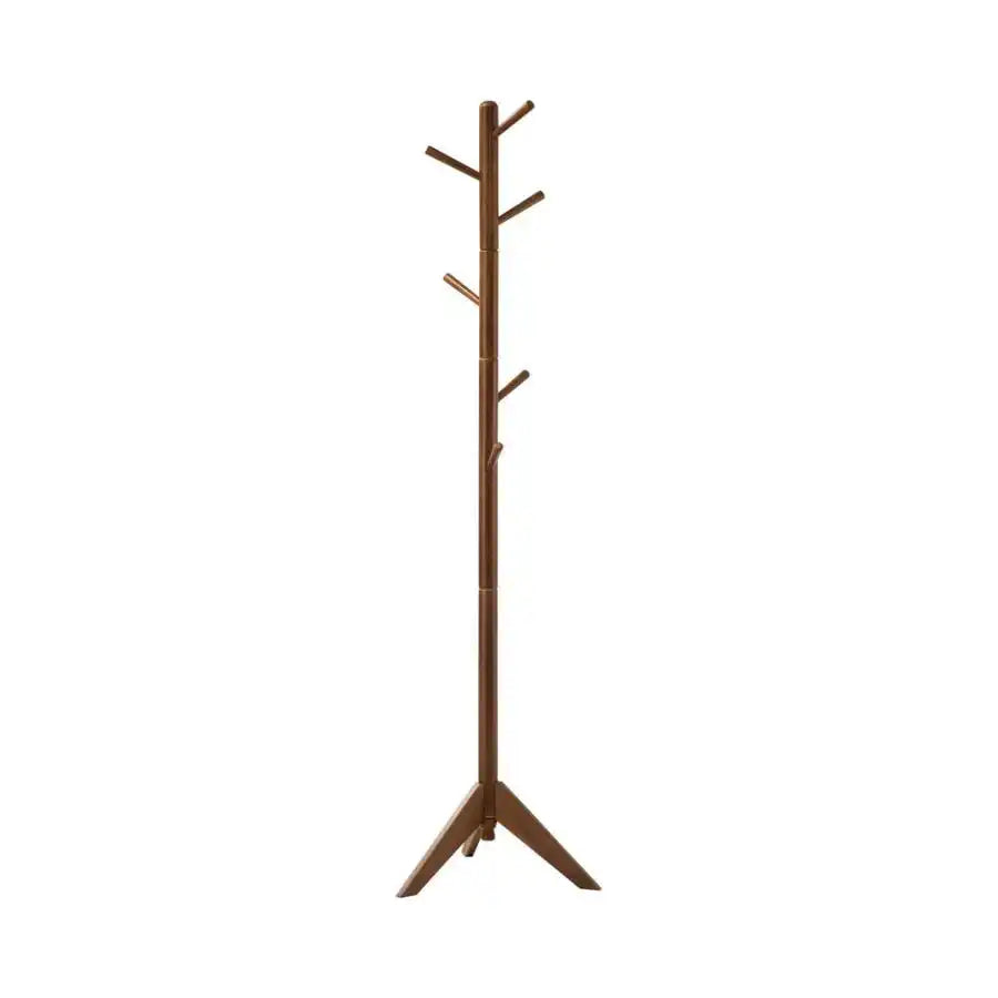Devlin - 6 Hook Freestanding Wood Coat Rack Hat Hanger - Best Buy Furniture