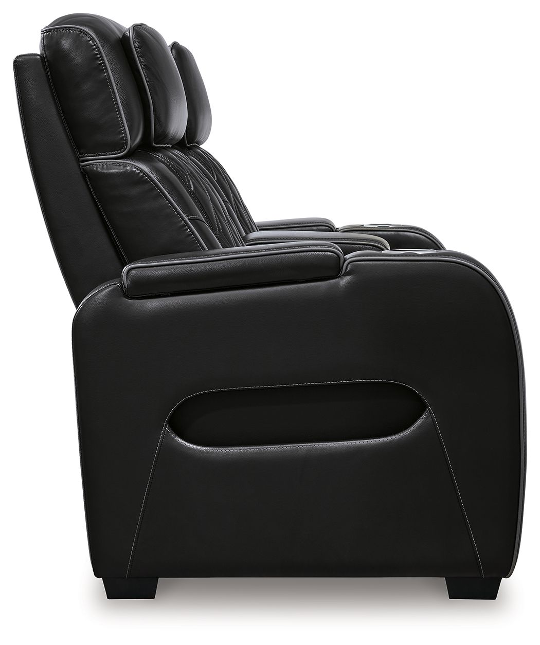 Boyington - 2 Pc. - Power Reclining Sofa And Loveseat - Black - Best Buy Furniture