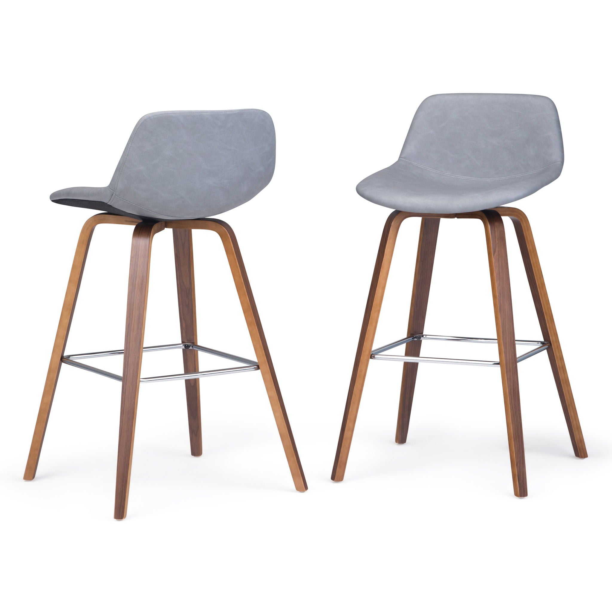 Randolph Bentwood - Counter / Bar Height Stool (Set of 2) - Best Buy Furniture