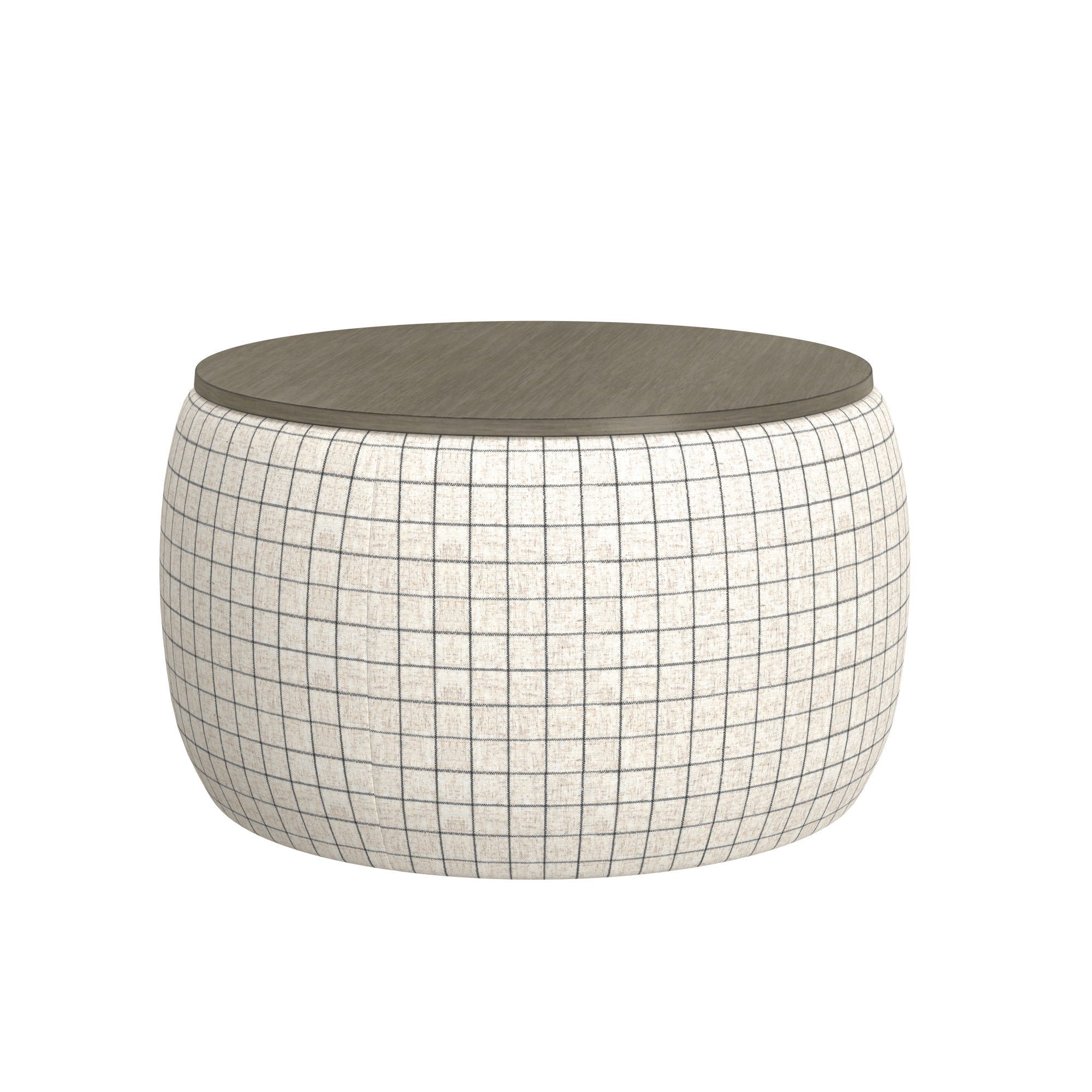 Revel - Storage Ottoman - White - Best Buy Furniture