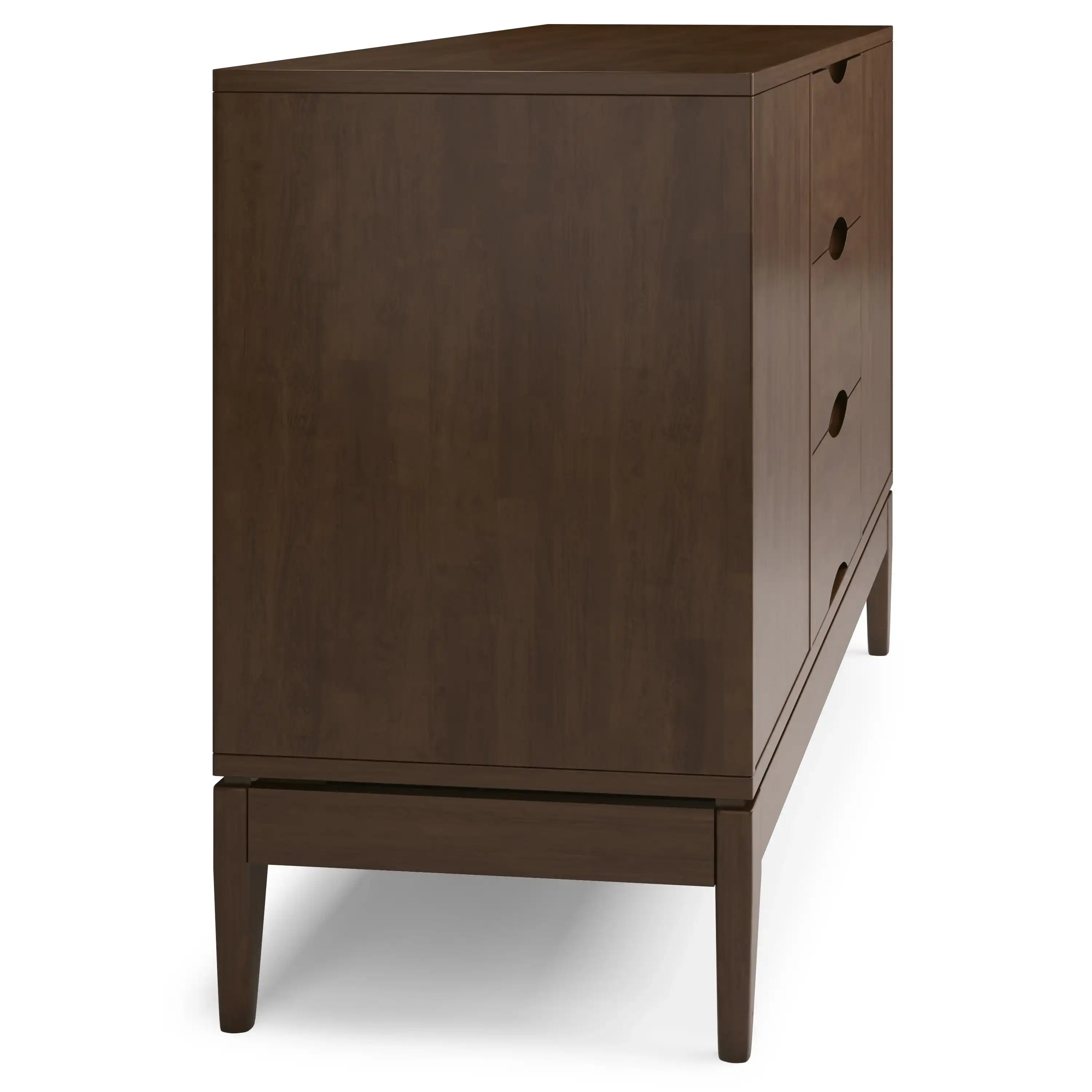 Harper - Sideboard Buffet - Walnut Brown - Best Buy Furniture