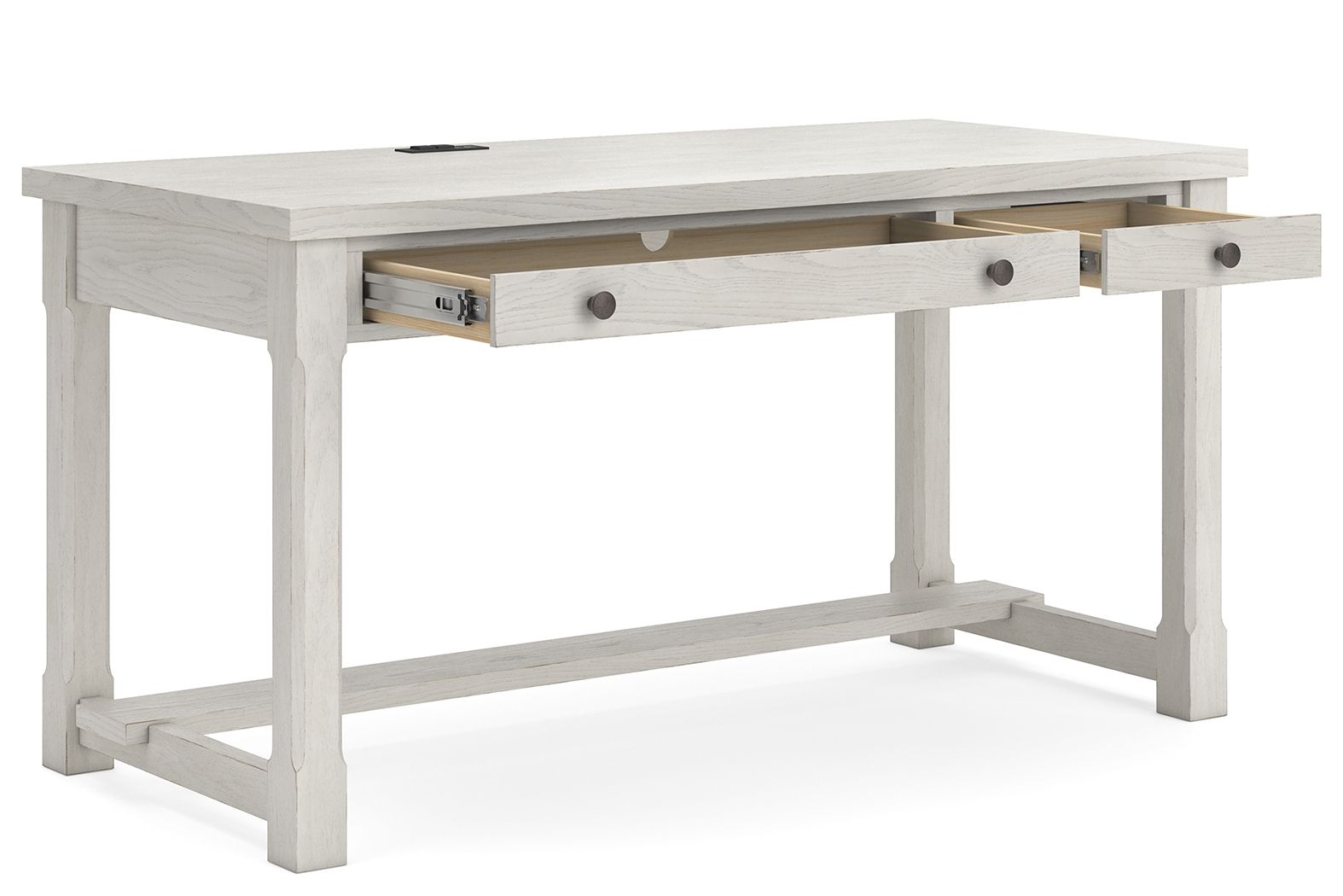 Robbinsdale - Home Office Desk - Antique White - Best Buy Furniture