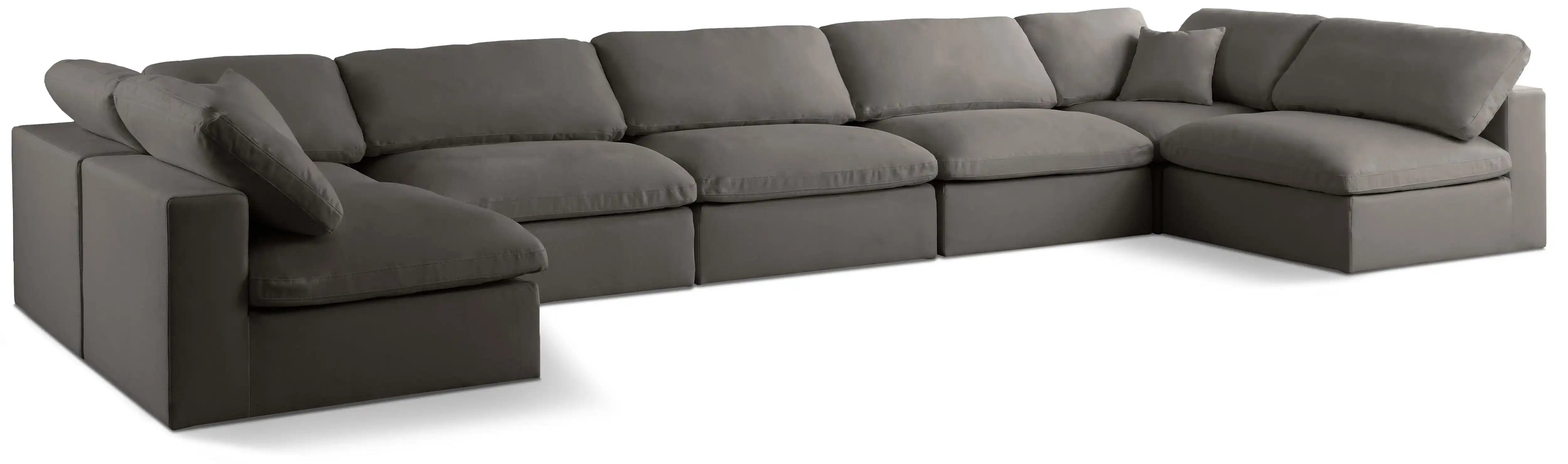 Plush - 7 Piece Modular Sectional - Best Buy Furniture