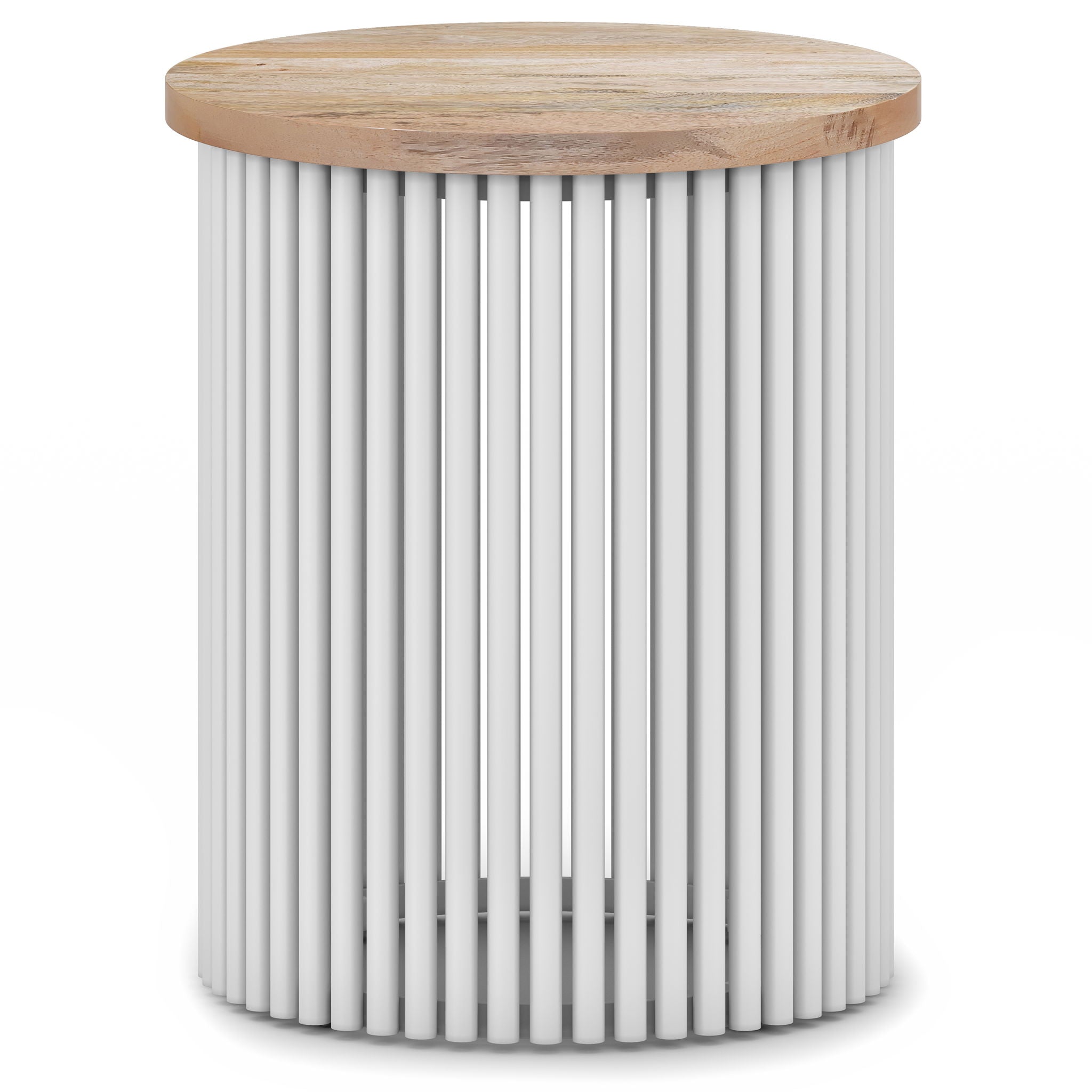 Demy - Handcrafted Metal Accent Table - Best Buy Furniture