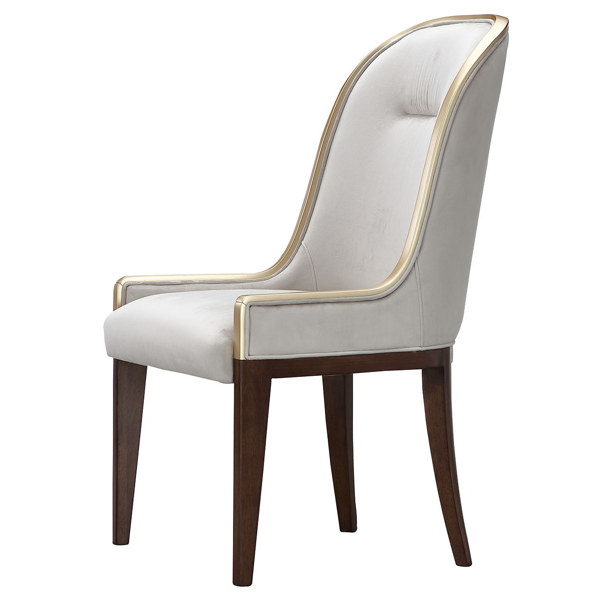 Houston - Dining Side Chair (Set of 2) - Porcini / Walnut - Best Buy Furniture