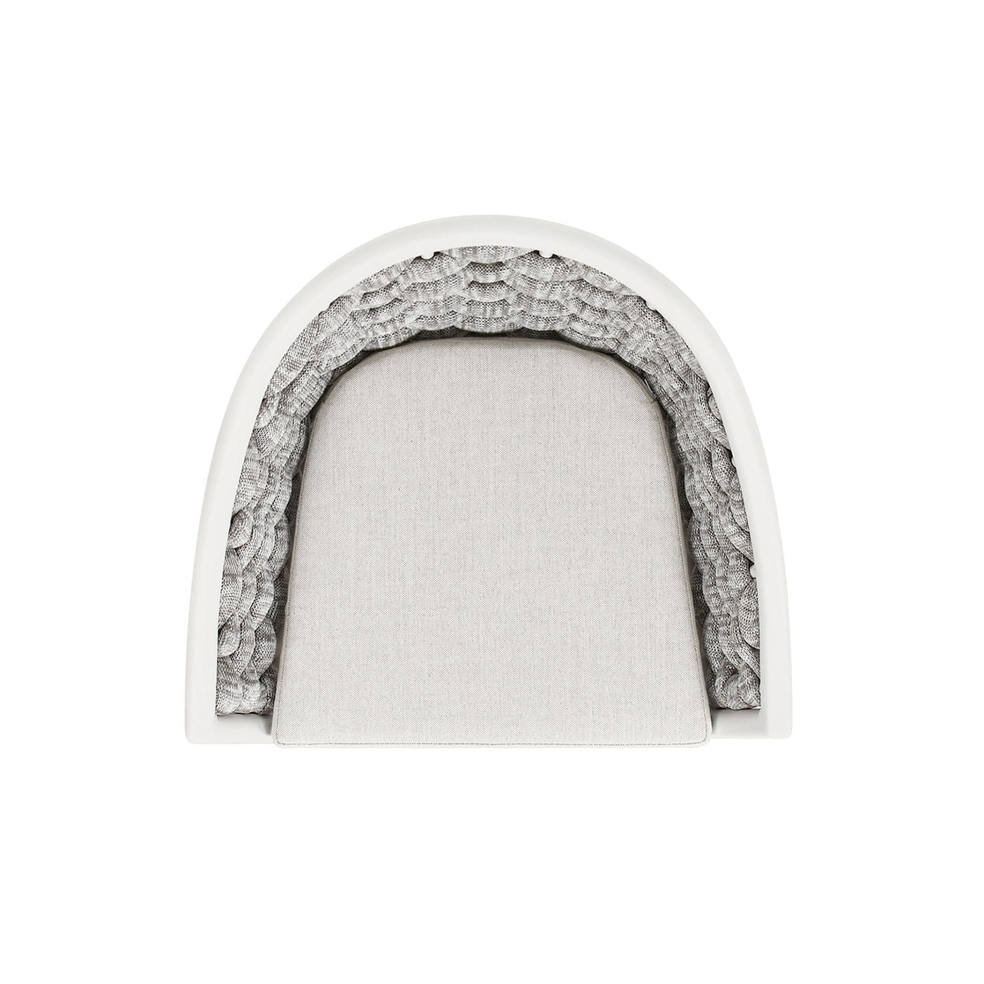 Rowan - Rope Barrel Low Back Patio Counter Stool (Set of 2) - Optic White - Best Buy Furniture