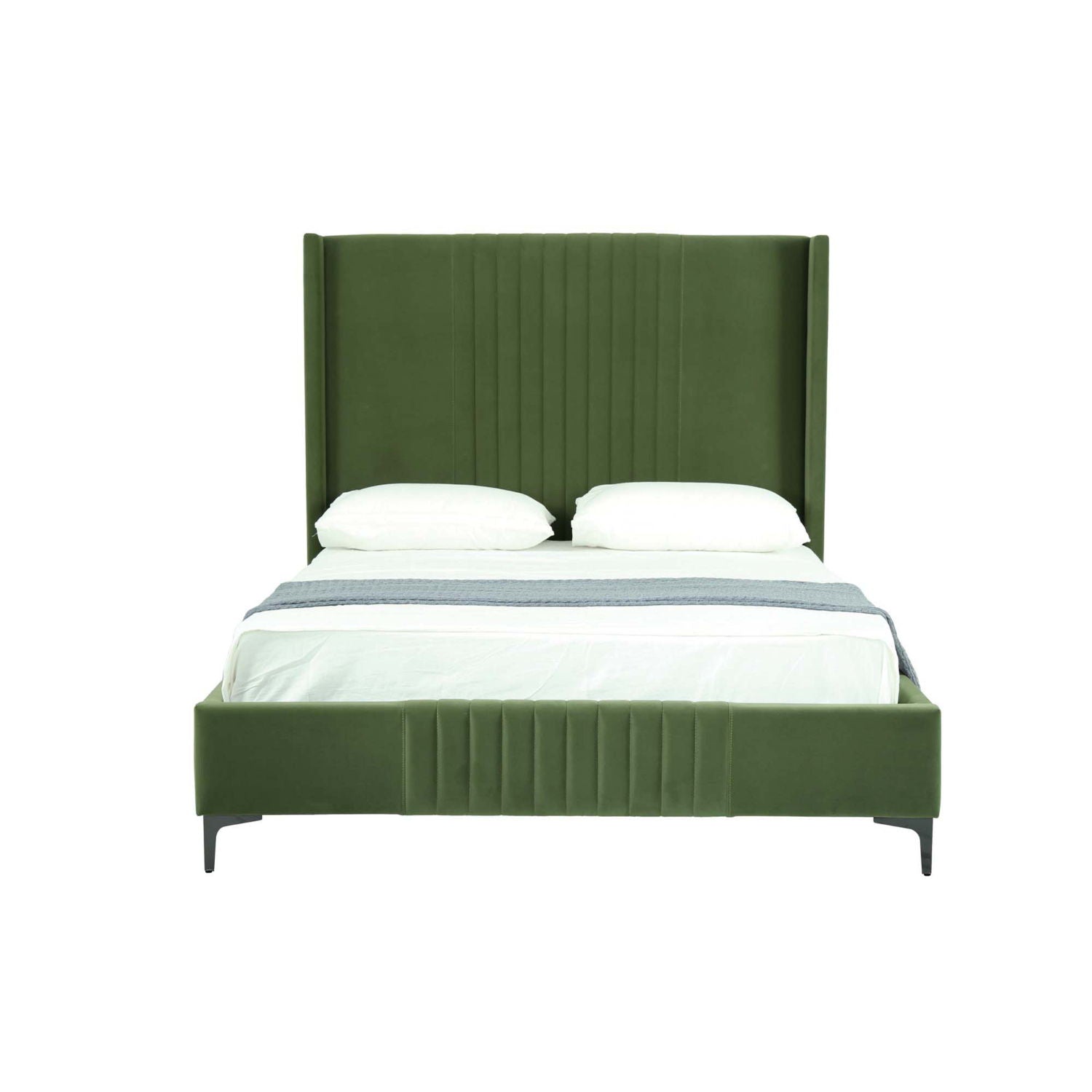 Promenade - Bed With Upholstered Headboard And Slats