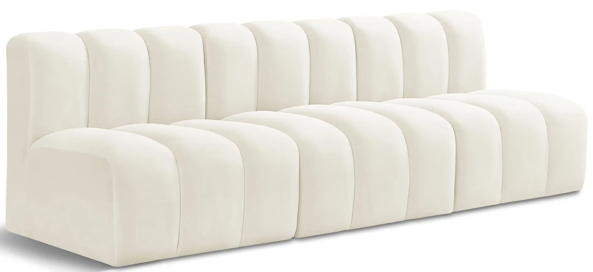Arc - Velvet 3 Seats Modular Sofa - Best Buy Furniture