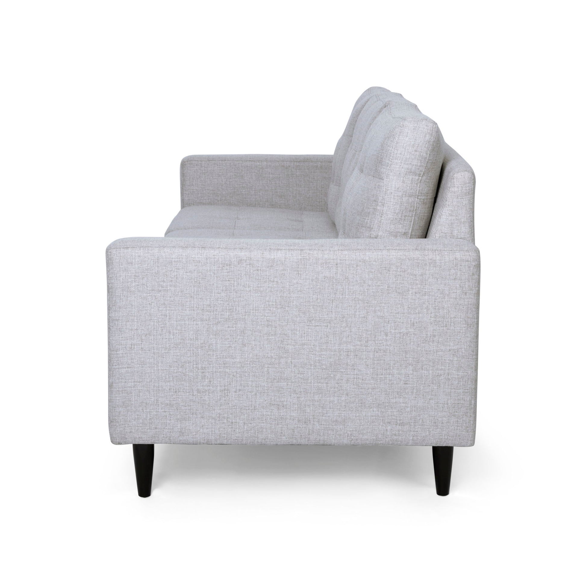 Jenny - Contemporary Tufted Fabric 3 Seater Sofa - Best Buy Furniture