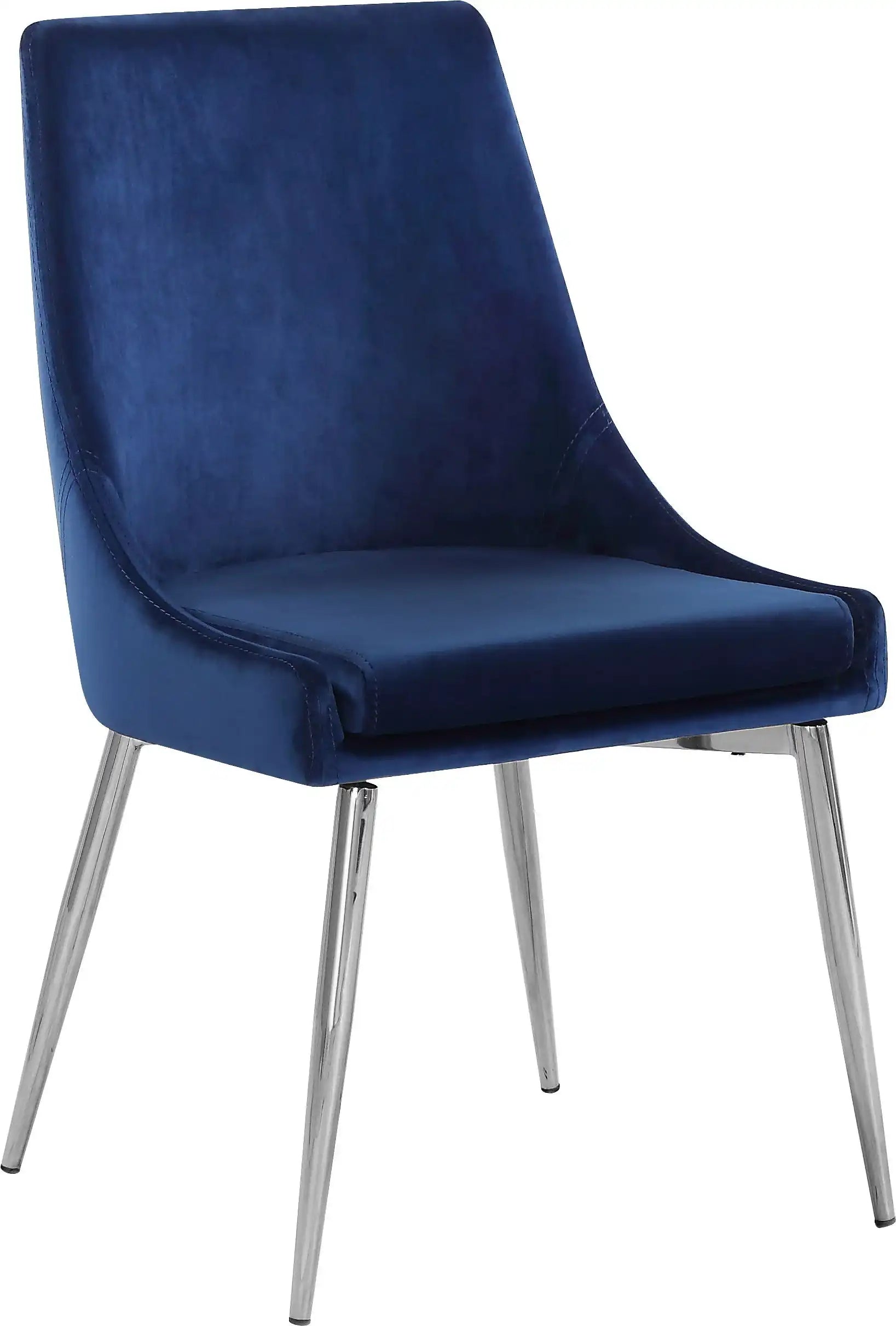 Karina - Dining Chair with Chrome Legs (Set of 2) - Best Buy Furniture