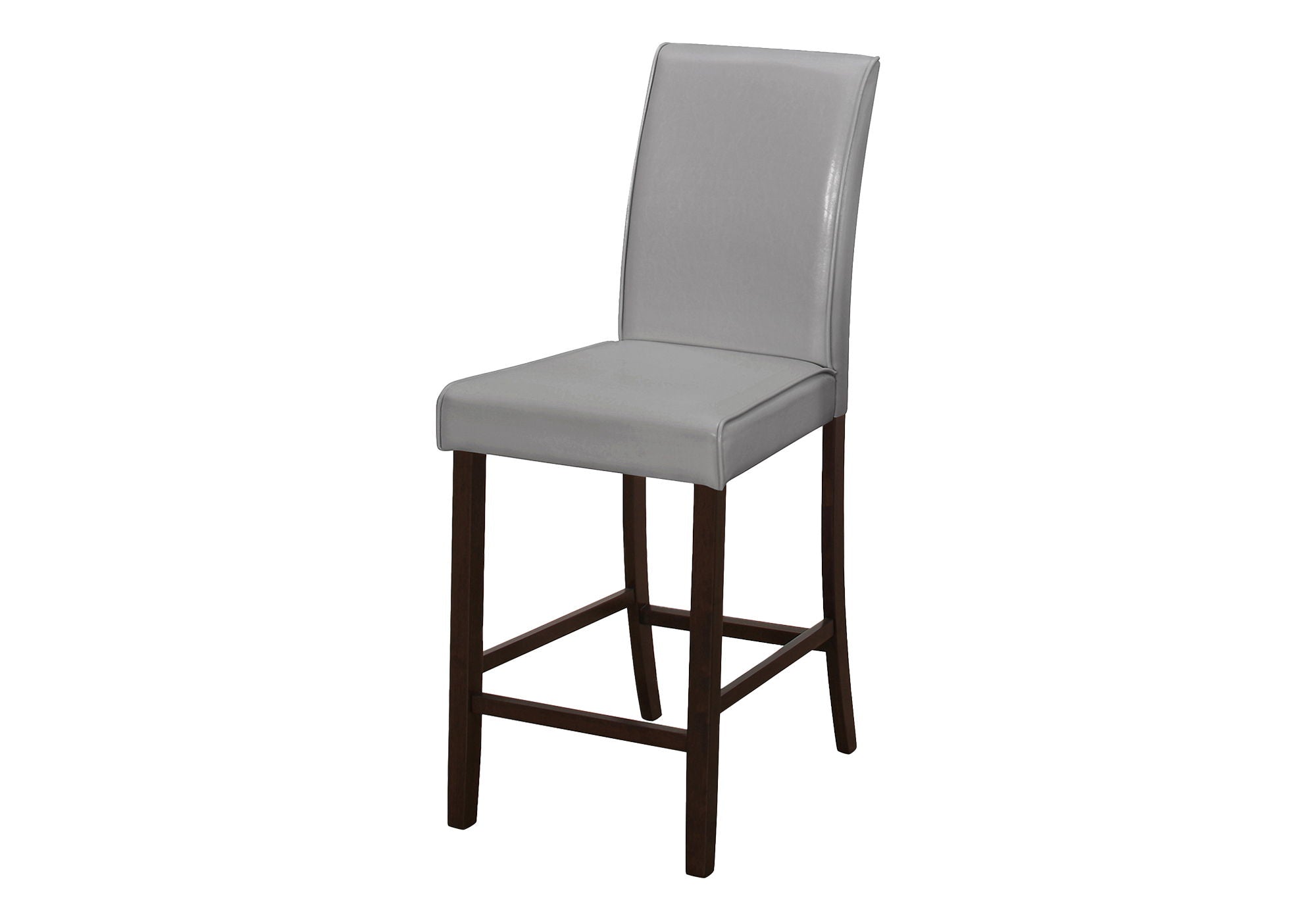 Counter Height Dining Chair Upholstered Leather Look (Set of 2) - Best Buy Furniture