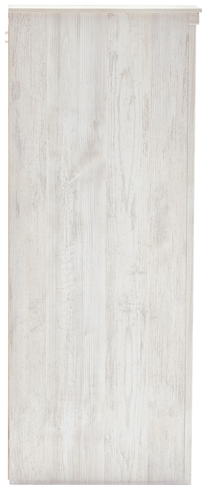 Paxberry - Six Drawer Dresser - Medallion Drawer Pulls - Whitewash - Best Buy Furniture