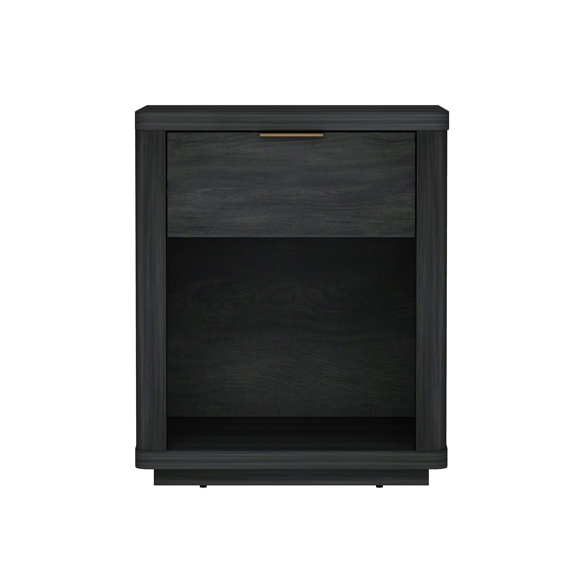 Evelyn - Nightstand With 1 Drawer And Open Shelf