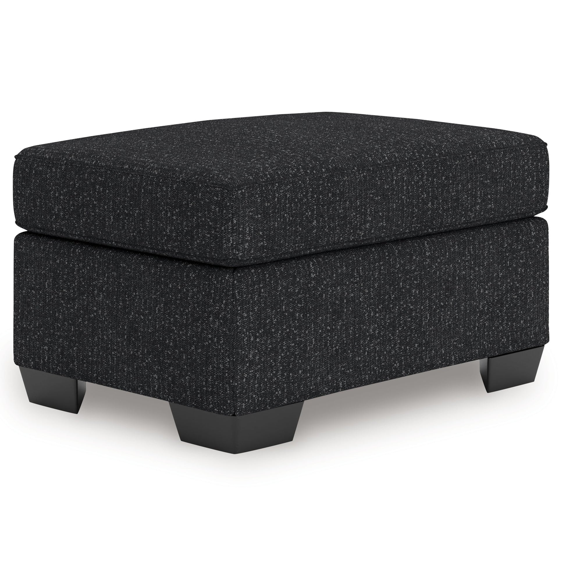 Jasmine Peaks - Ottoman - Coal - Best Buy Furniture