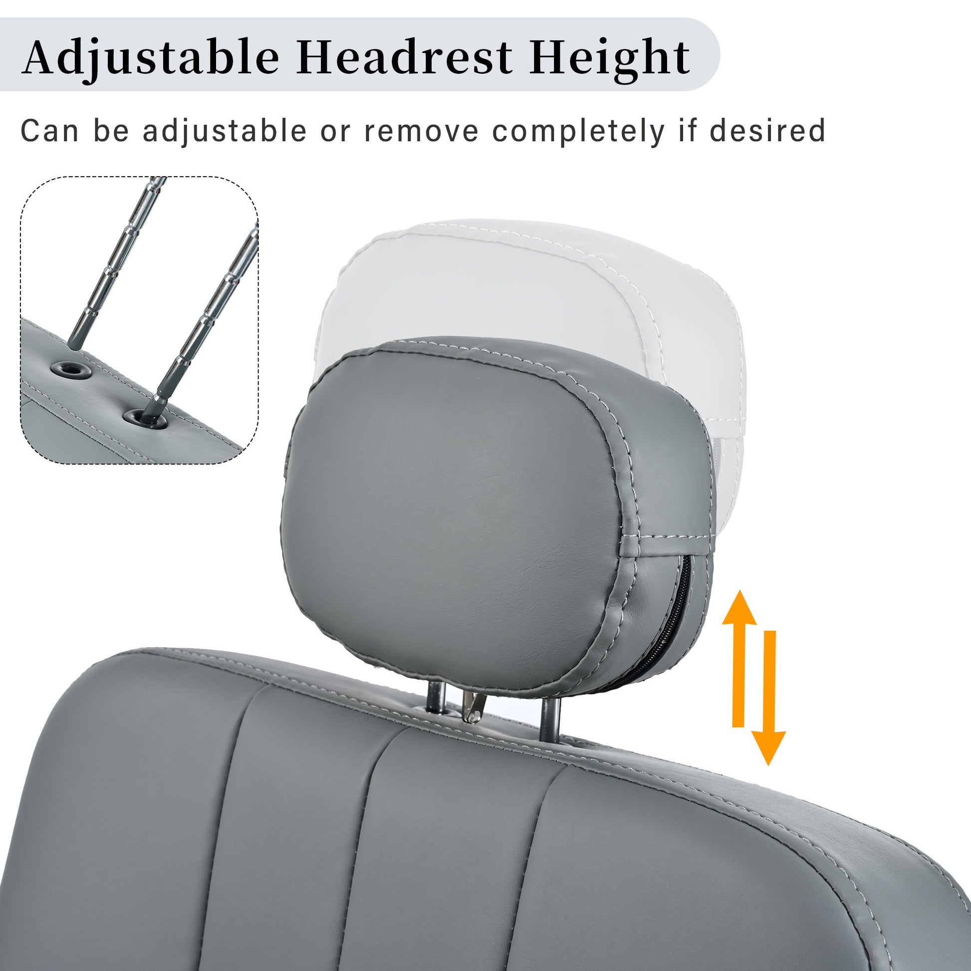 Premium Reclining Barber Chair Salon Chair For Hair Stylist With Heavy Duty Hydraulic Pump, 360° Rotation, Tattoo Chair Shampoo Beauty Salon Equipment, Max Load Weight 400 Lbs - Best Buy Furniture