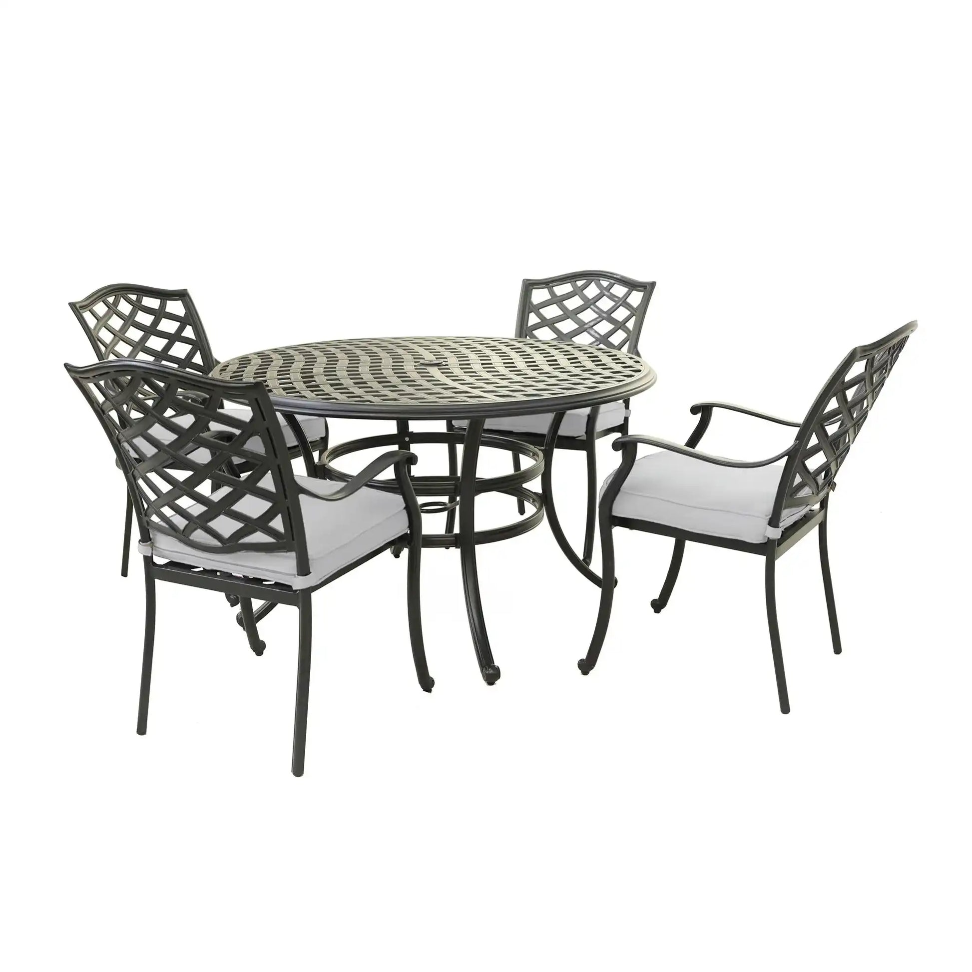 Aluminum Round Dining Set - Best Buy Furniture