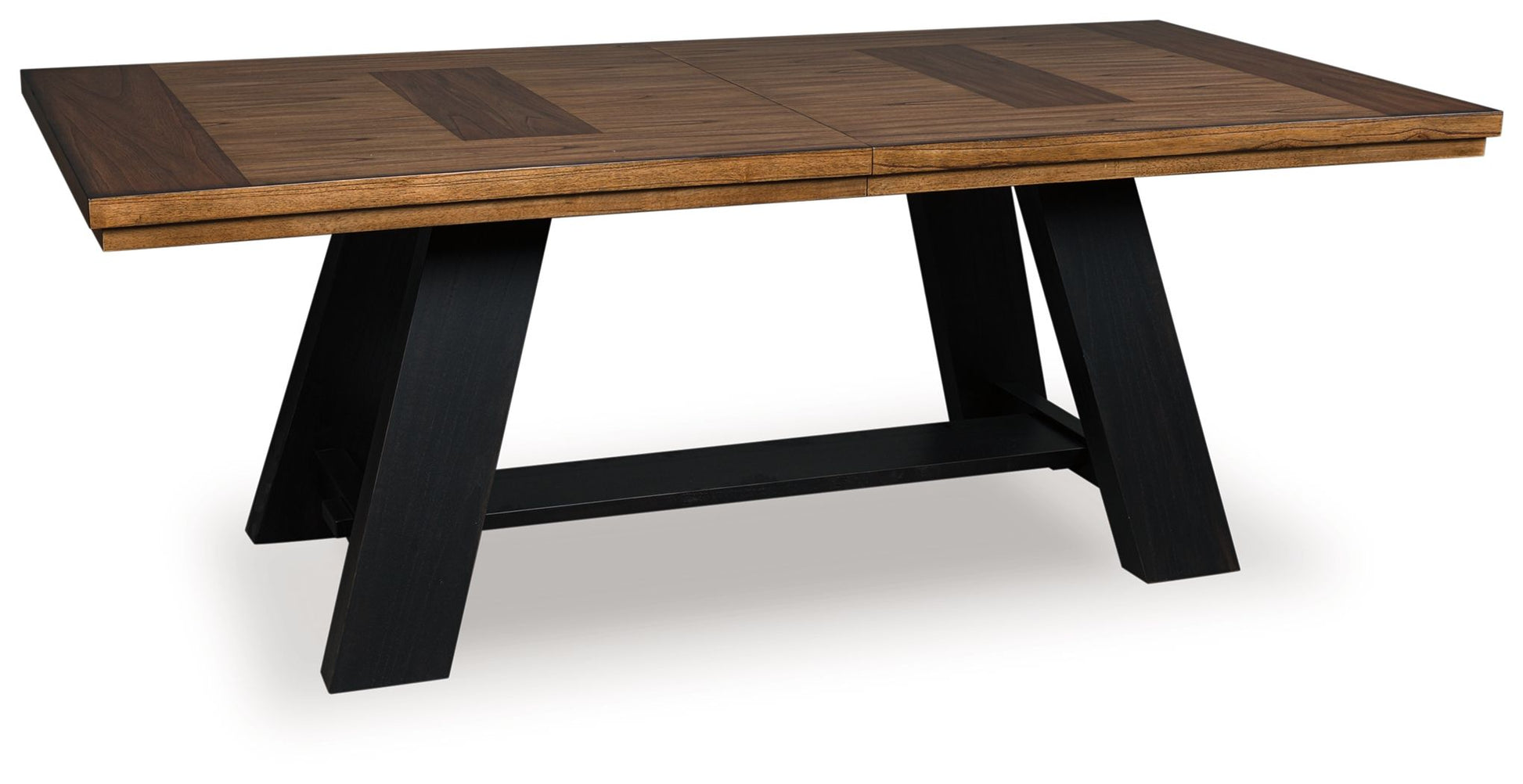 Greddinton - Dining Extension Table - Brown / Black - Best Buy Furniture