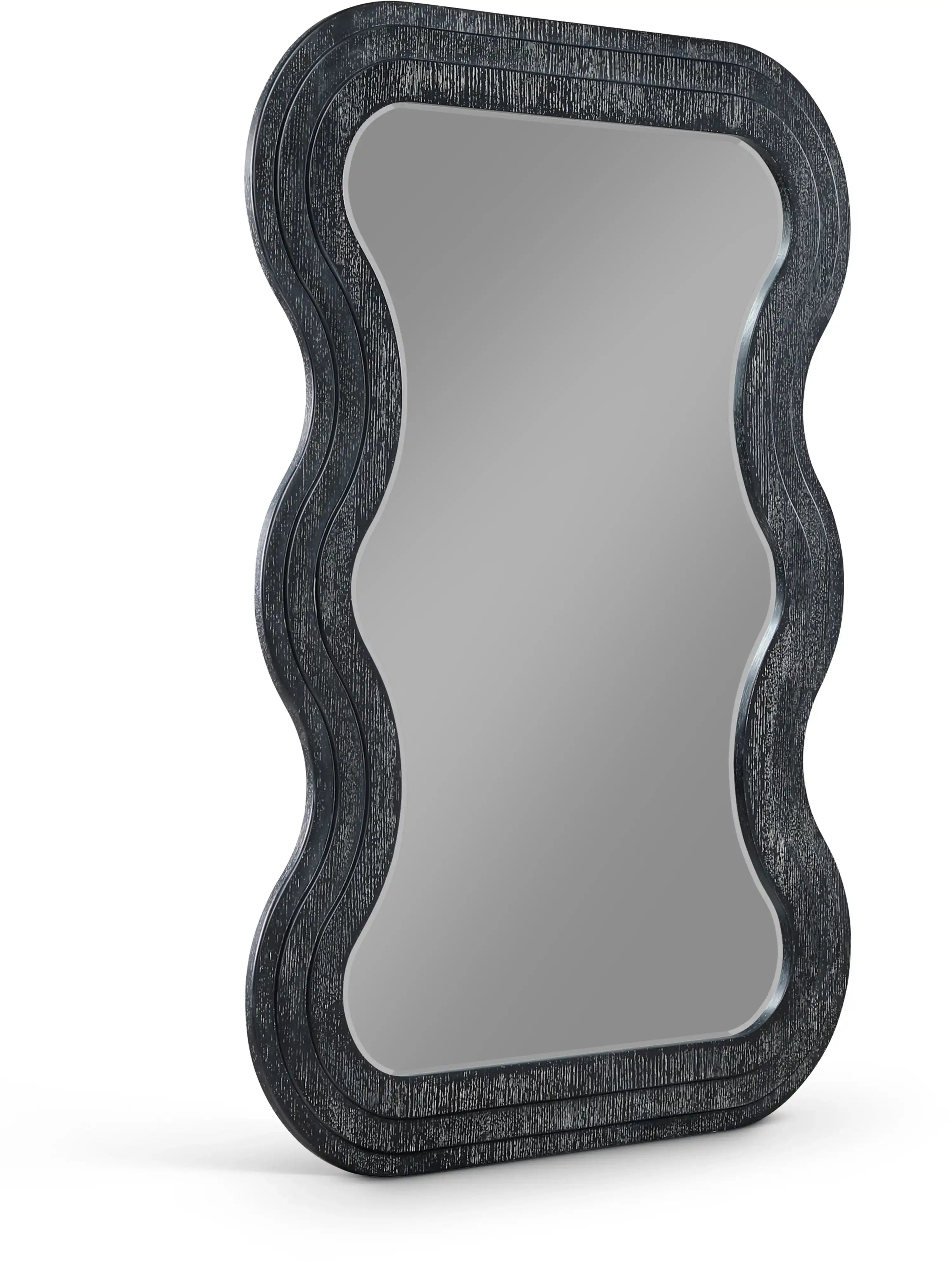 Bellagio - Oak Veneer Mirror - Best Buy Furniture