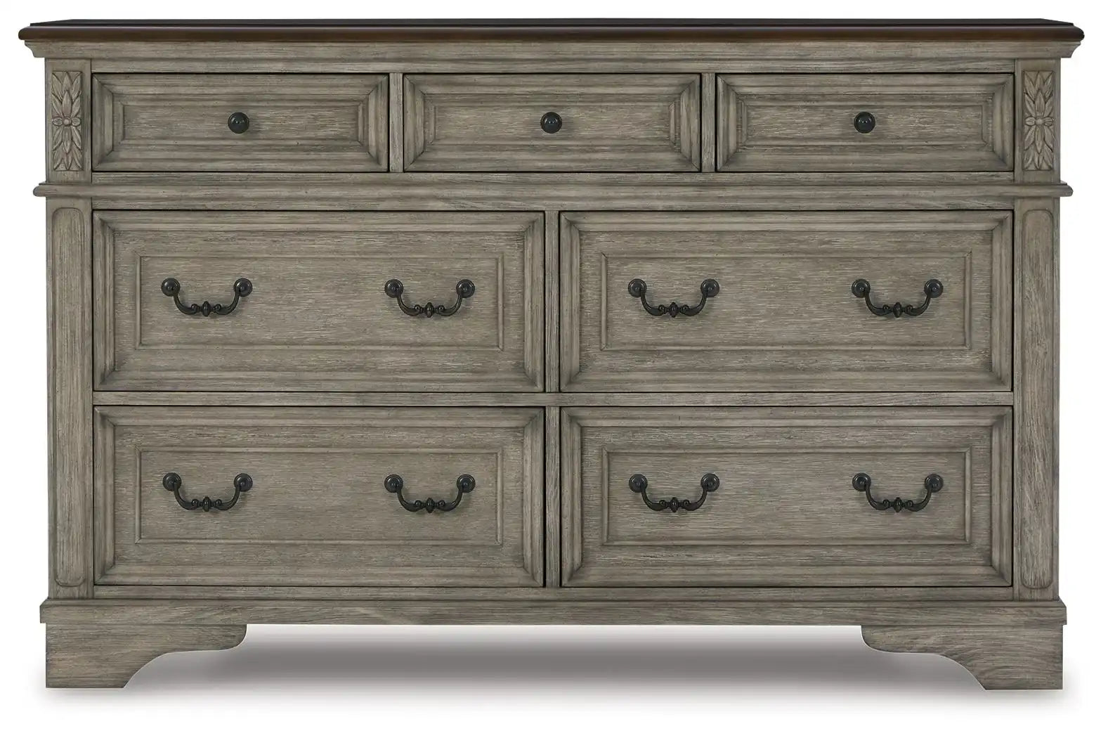 Lodenbay - Dresser - Antique Gray - Best Buy Furniture