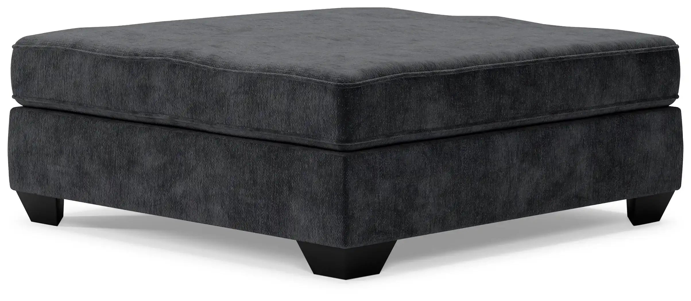 Lavernett - Oversized Accent Ottoman - Charcoal - Best Buy Furniture