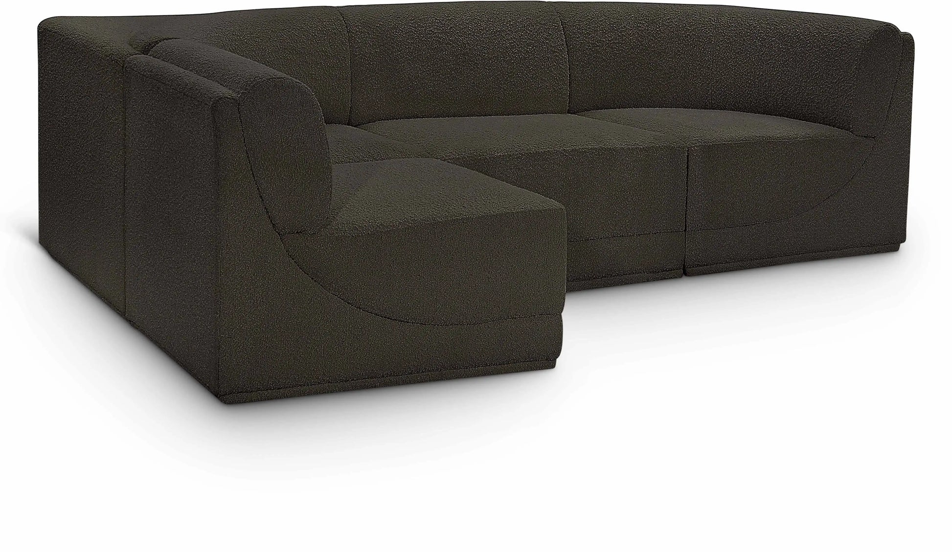 Ollie - 4 Piece Modular Sectional - Best Buy Furniture