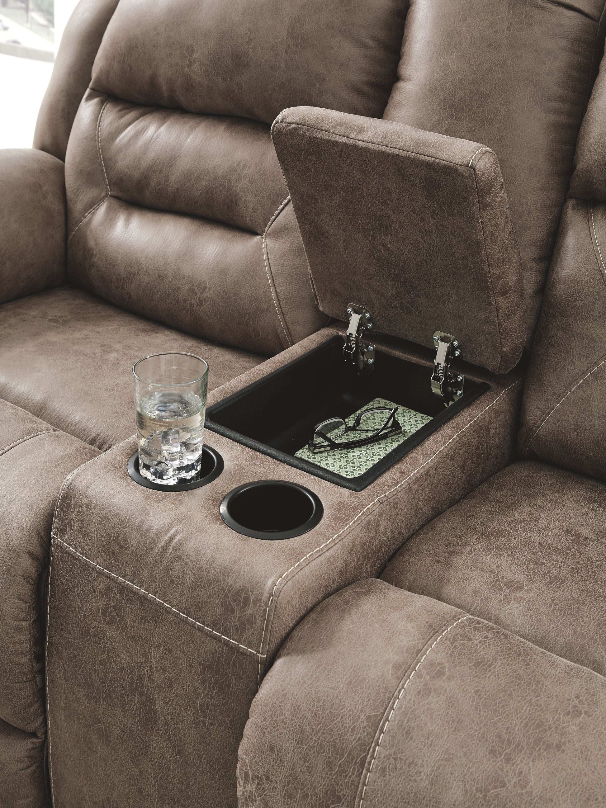 Stoneland - Reclining Living Room Set - Best Buy Furniture