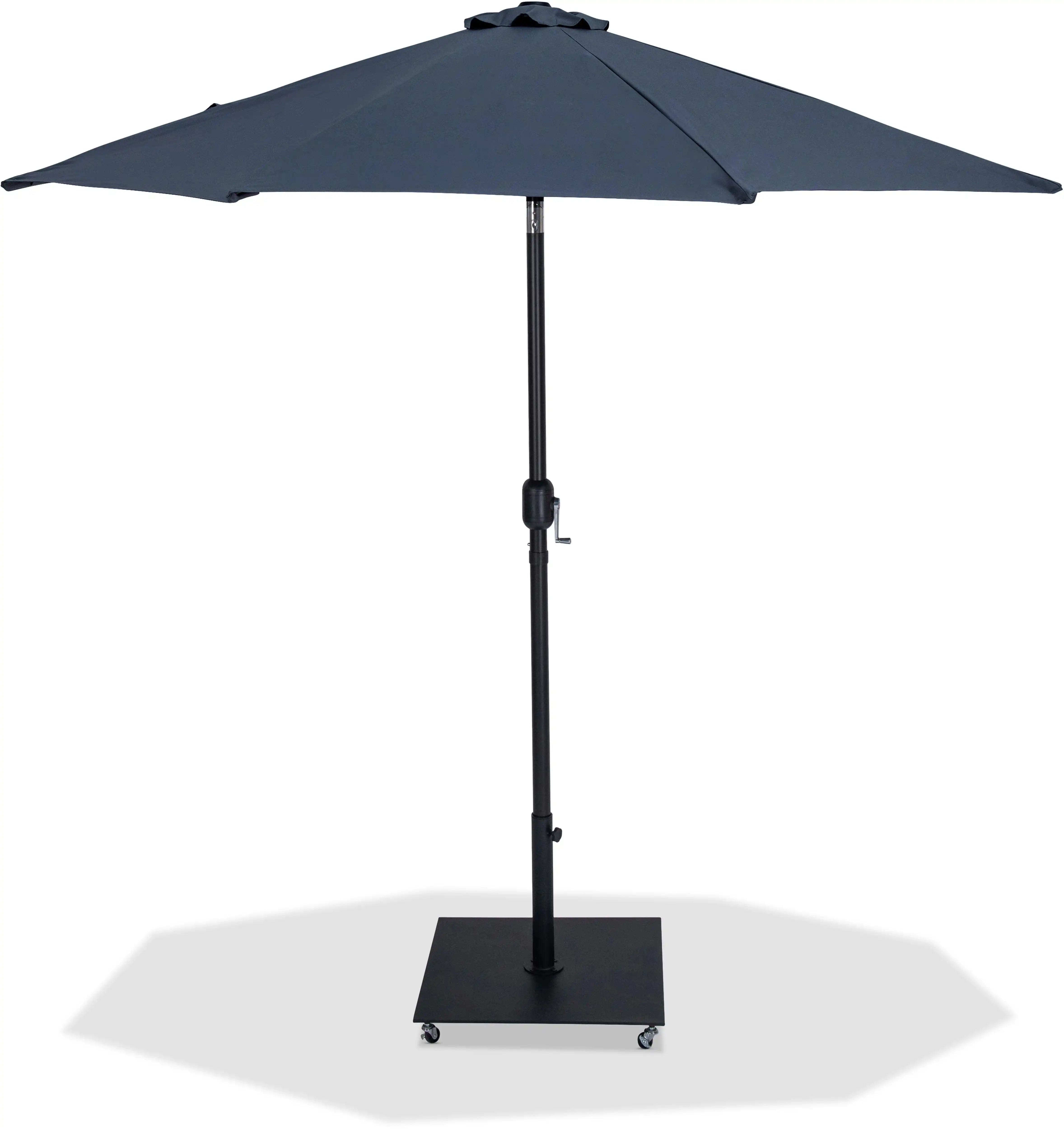 Fiji - Aluminum Patio Umbrella With Square Black Base - Best Buy Furniture
