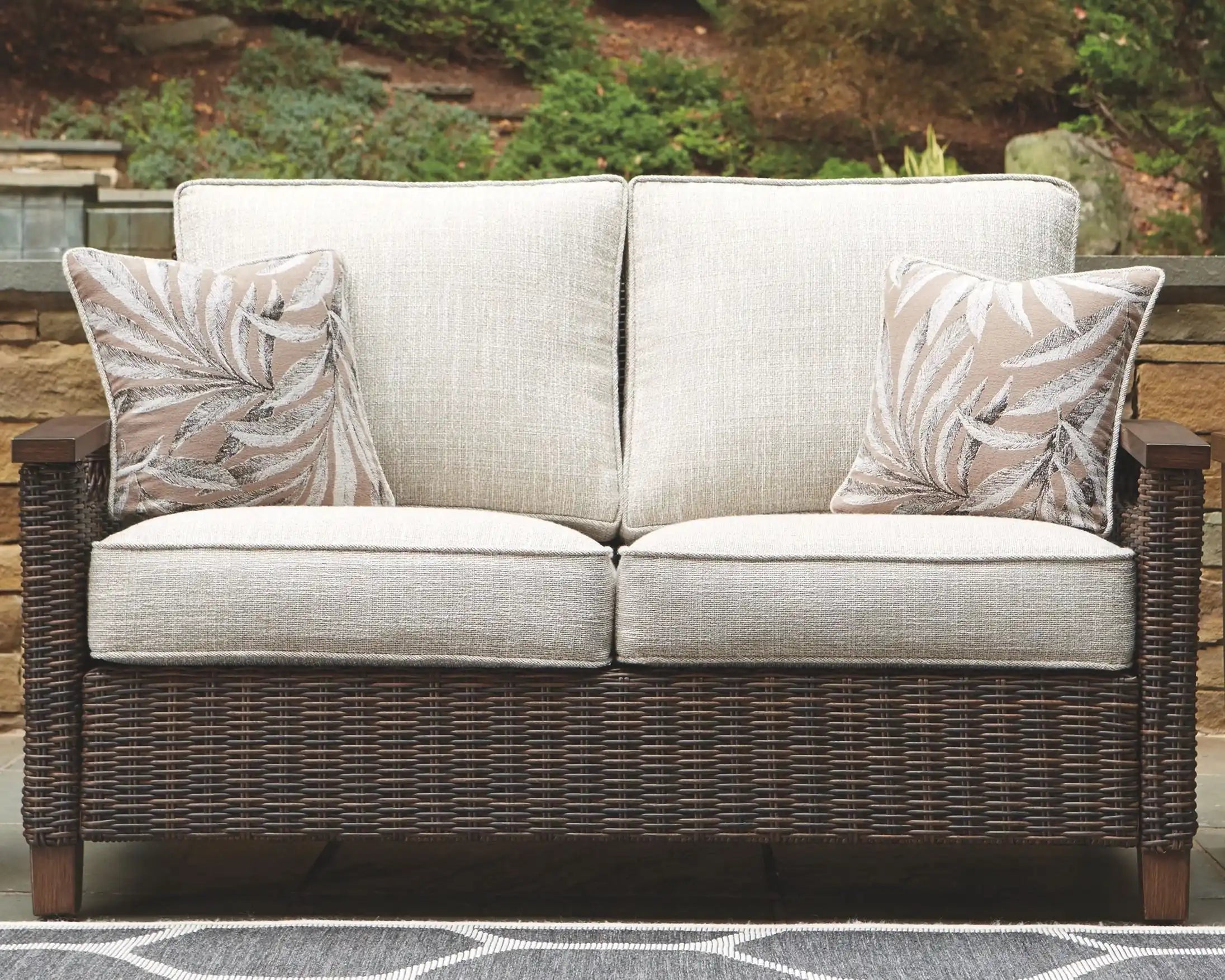Paradise Trail - 3 Pc. - Lounge Set - Medium Brown - Best Buy Furniture