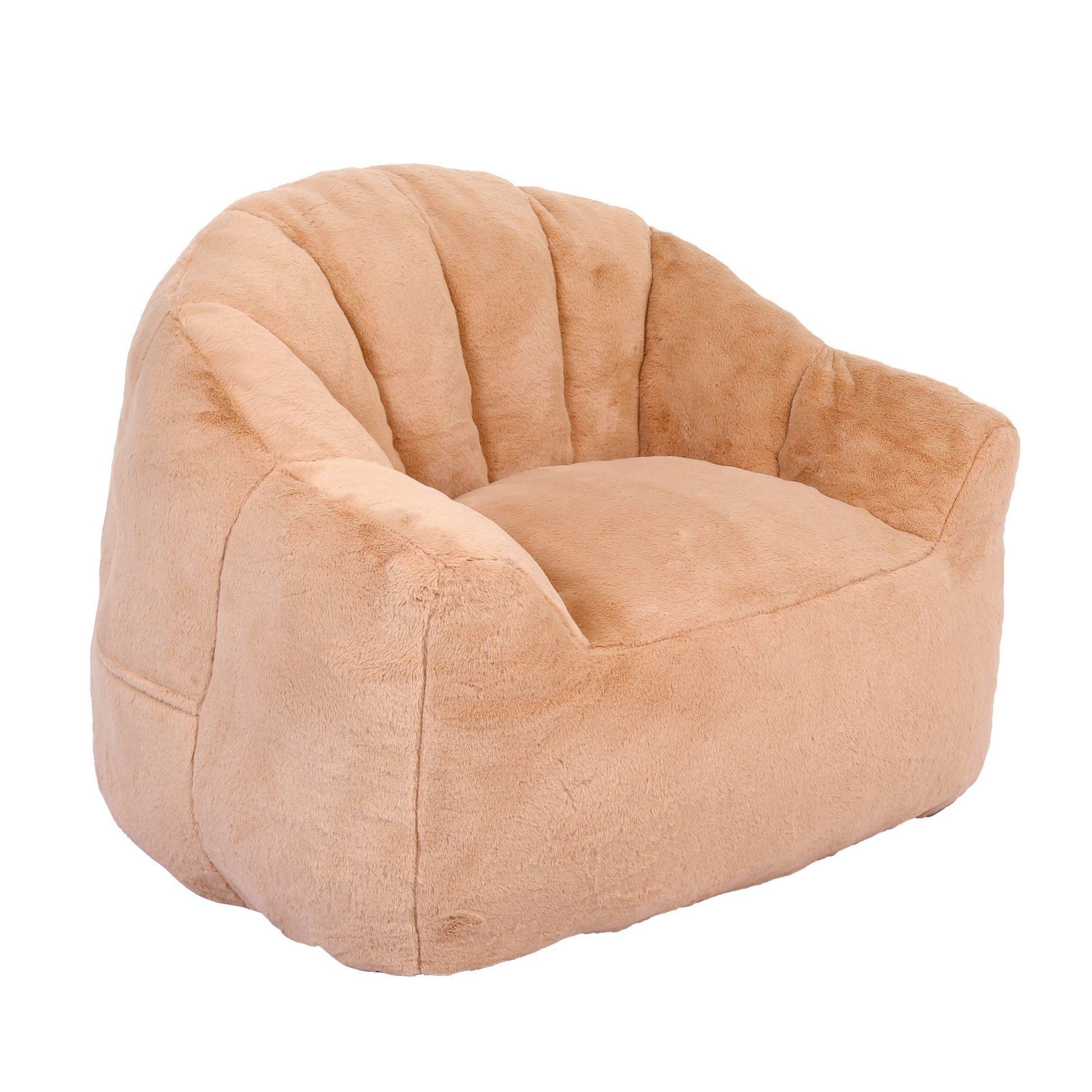 Beanbag Chair, Beanbag Sofa Chair With Armrests Stuffed High Density Foam - Best Buy Furniture