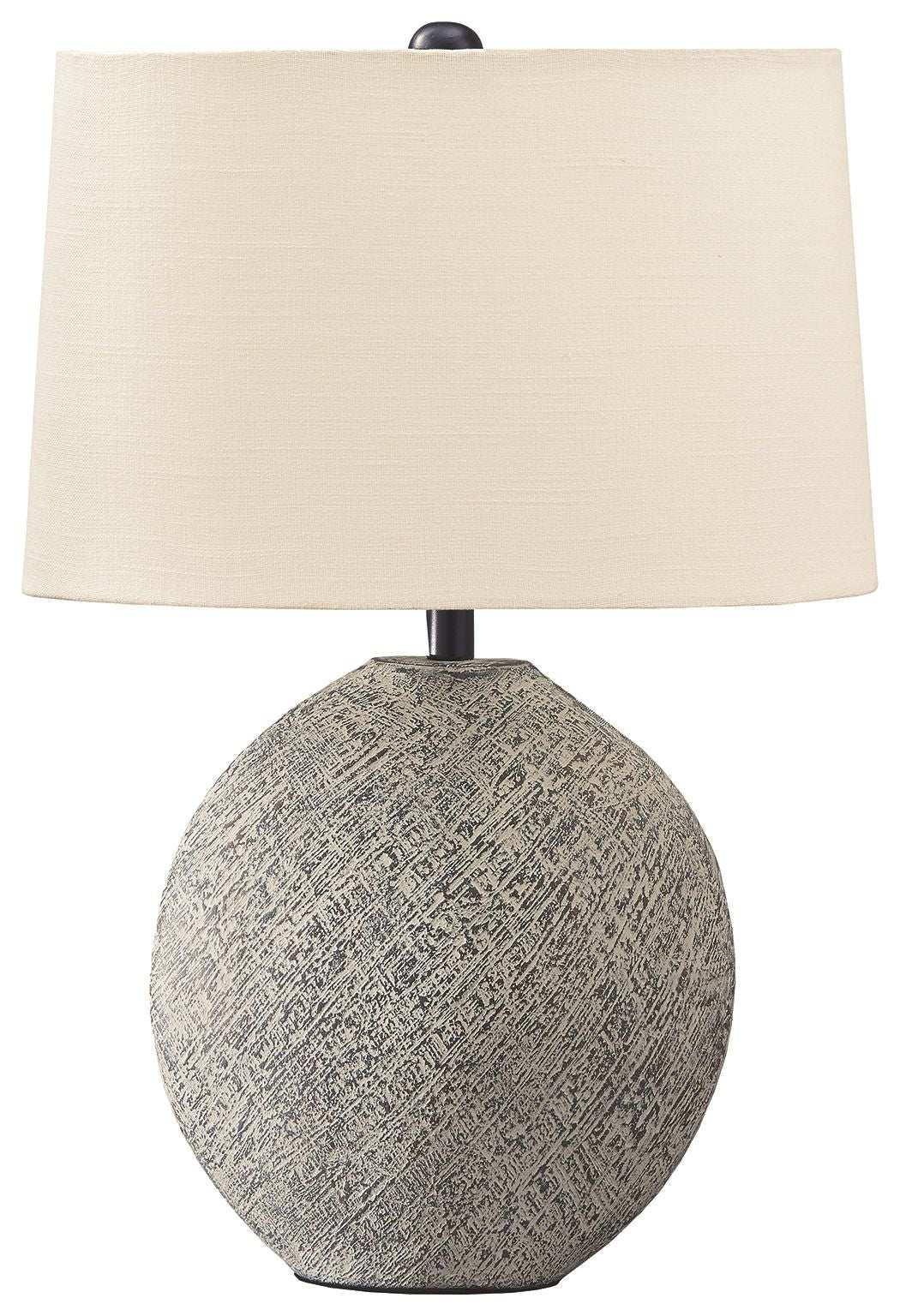Harif - Paper Table Lamp - Beige - Best Buy Furniture