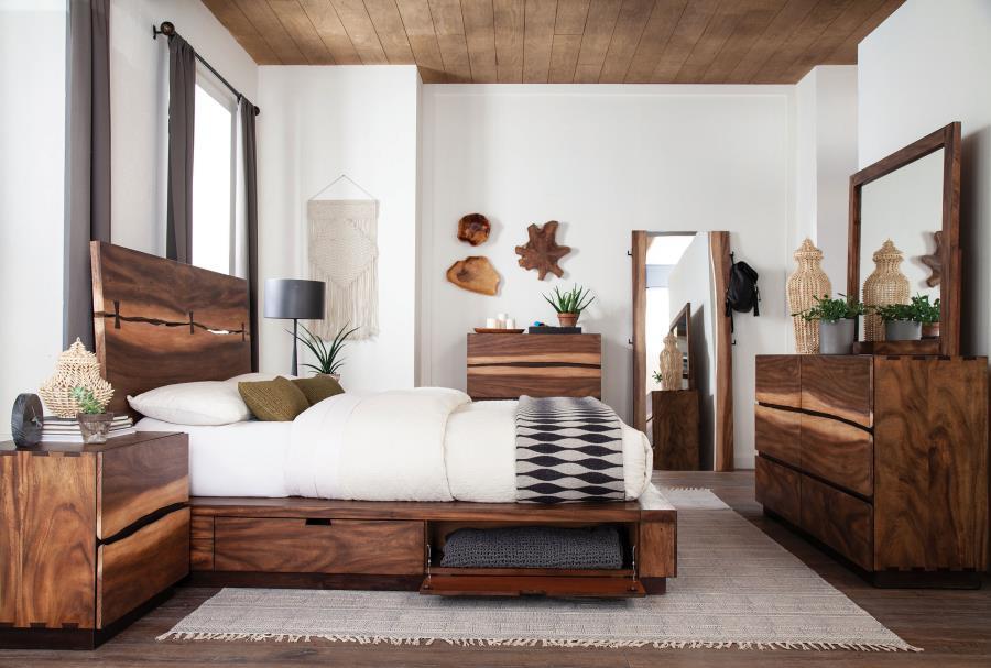Winslow - Wood Storage Panel Bed - Best Buy Furniture