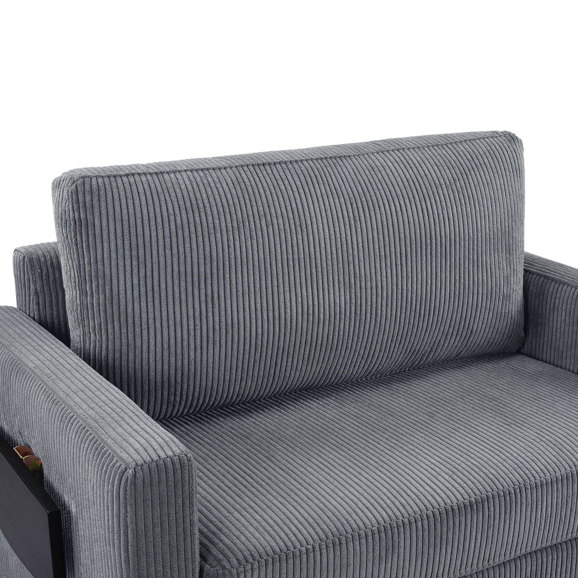 Sleeper Sofa With Foldable Mattress, USB Ports, Side Table & Storage Pocket - Best Buy Furniture