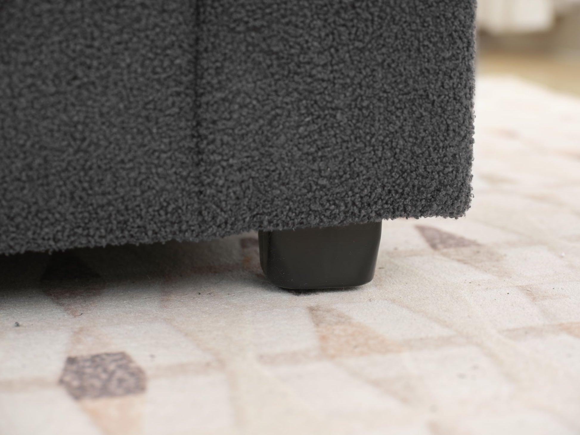 Jessica - Lamb Wool Sectional Sofa With Chaise - Best Buy Furniture