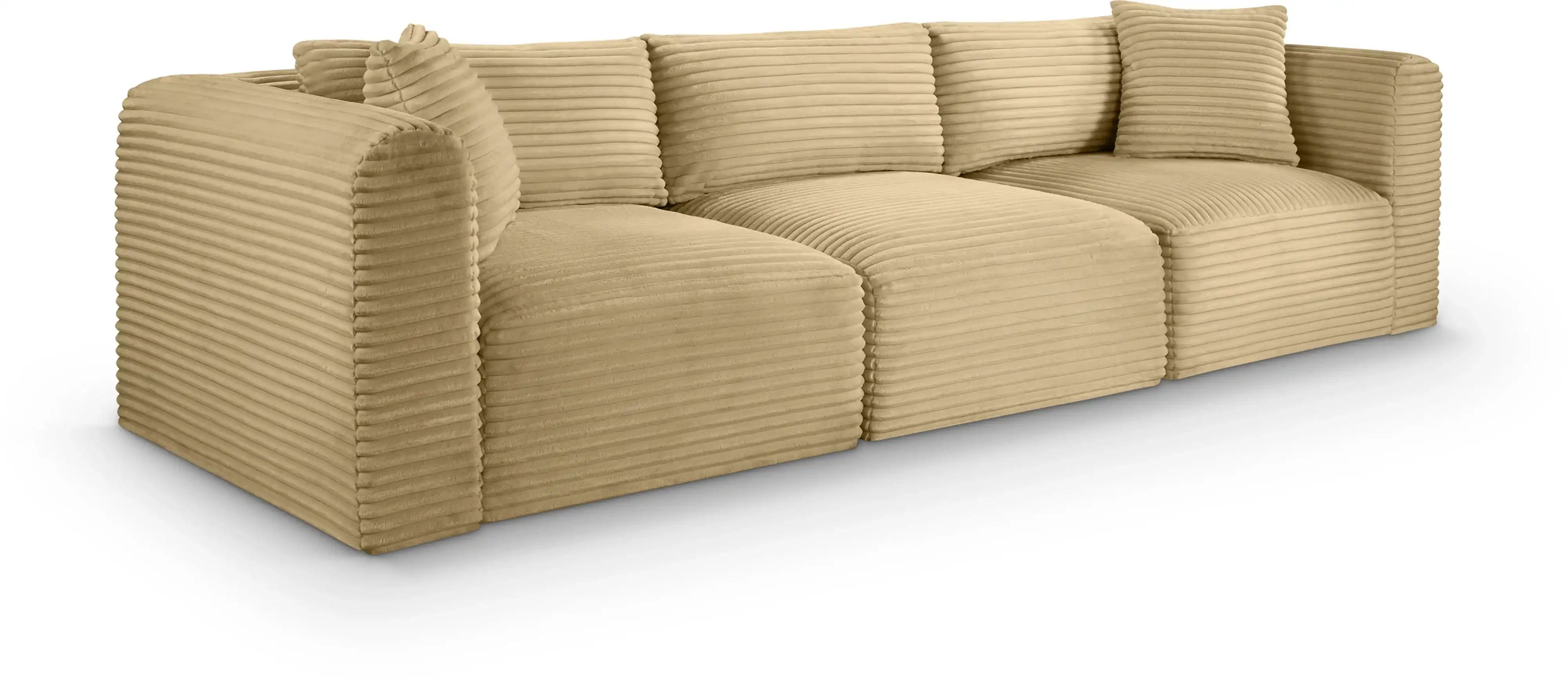 Shaggy - 3 Seat Modular Sofa - Best Buy Furniture