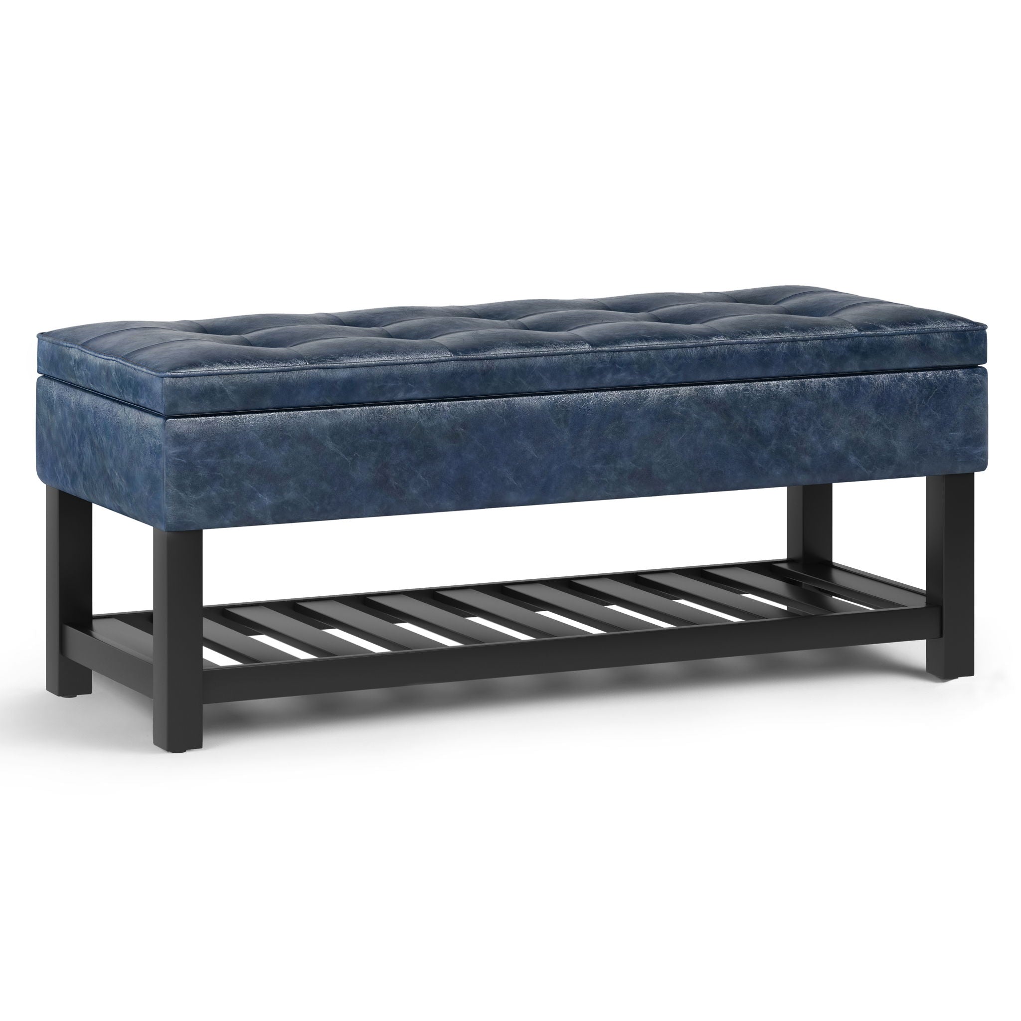 Cosmopolitan - Storage Ottoman Bench With Open Bottom - Best Buy Furniture