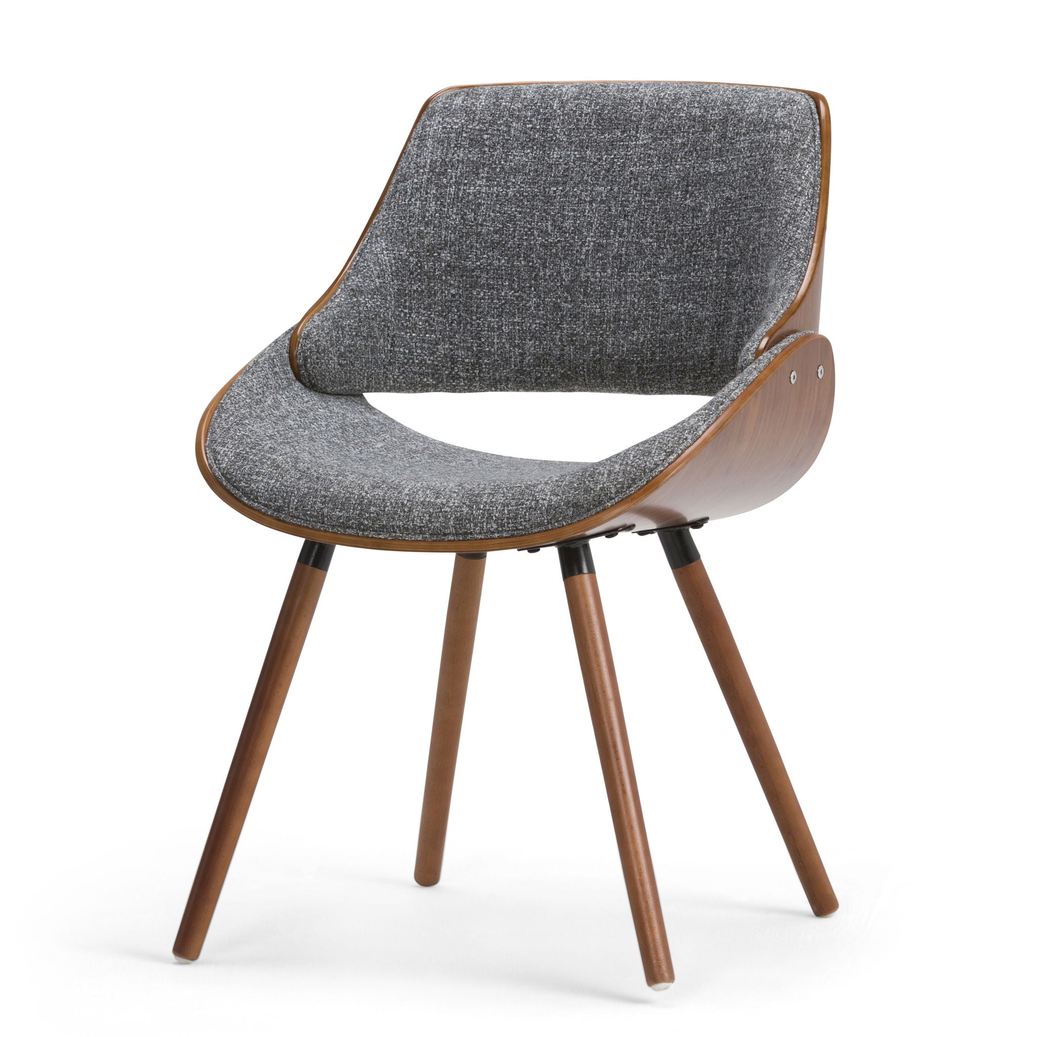 Malden - Bentwood Upholstered Dining Chair With Wood Back - Best Buy Furniture
