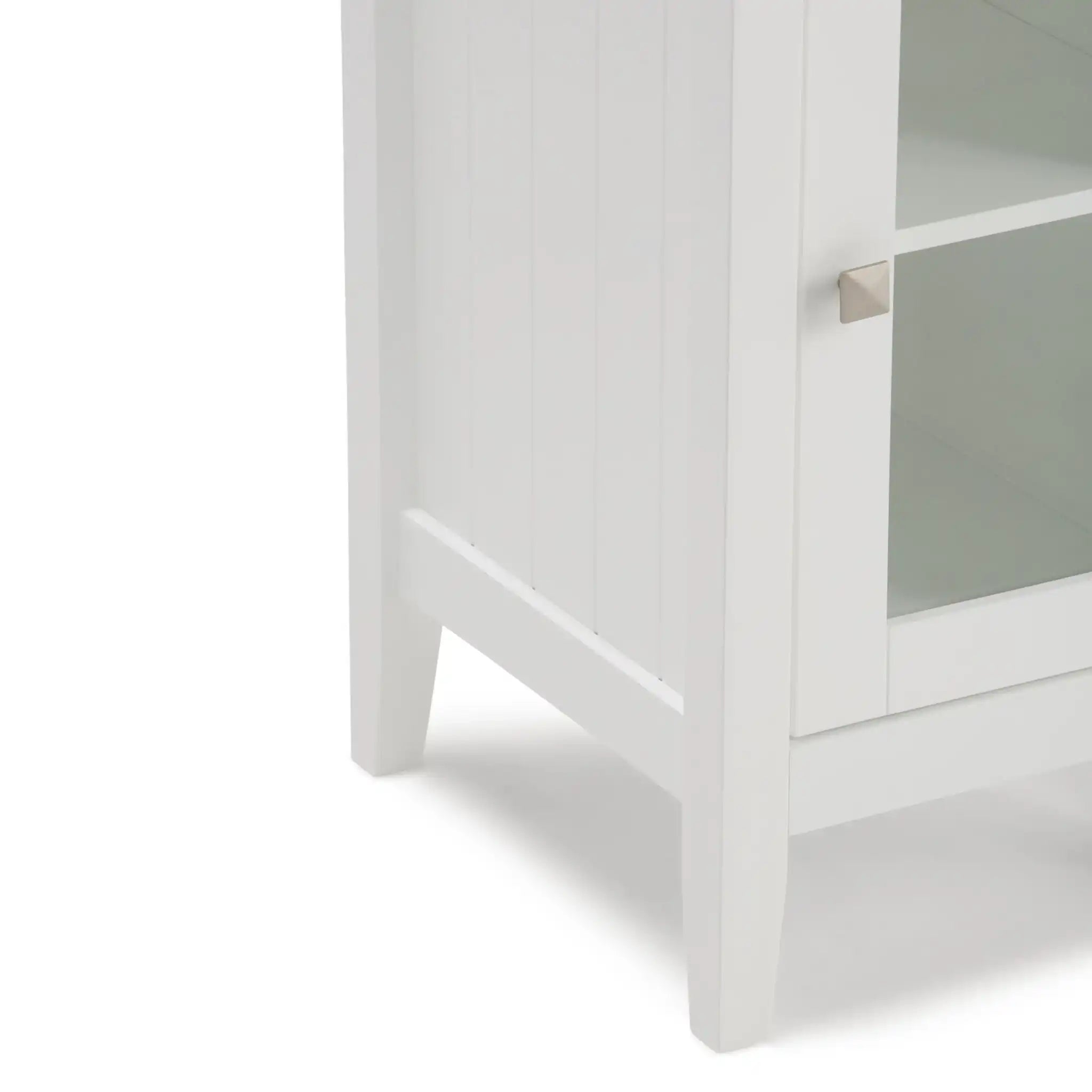 Acadian - Bath Storage Tower - Pure White - Best Buy Furniture