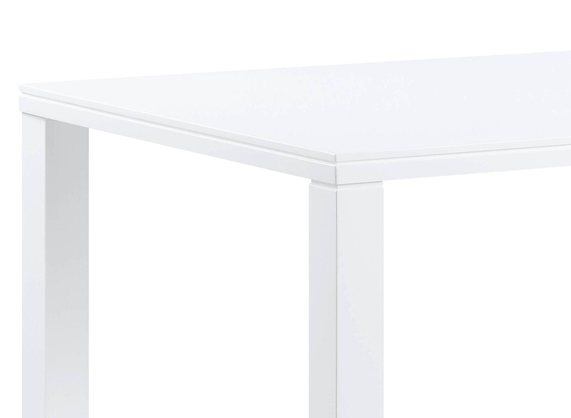 Pagan - High Gloss Dining Table - White - Best Buy Furniture